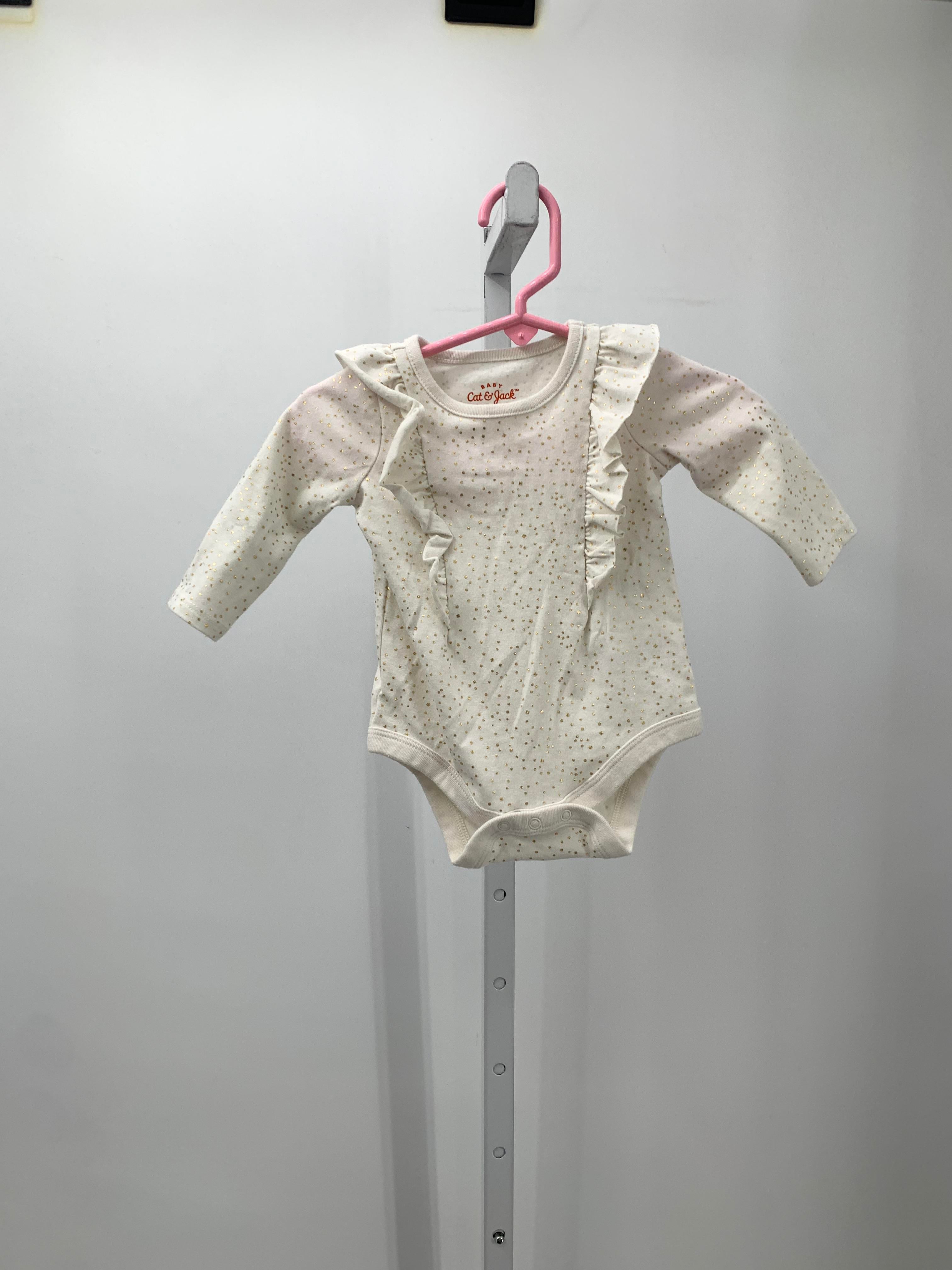 Cat & Jack Size 0-3 months Girls Long Sleeve Shirt