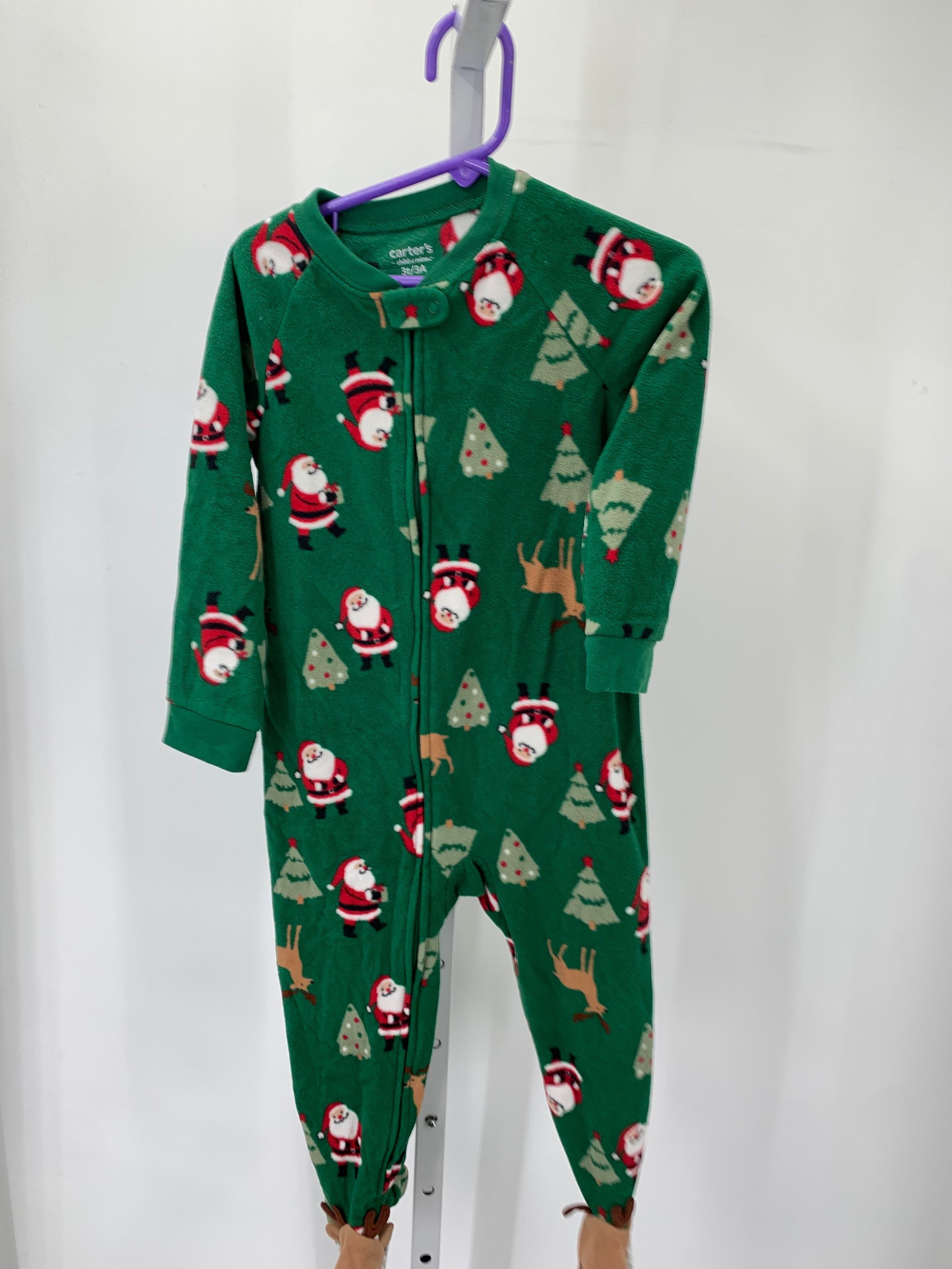 FLEECE SLEEPER SANTA