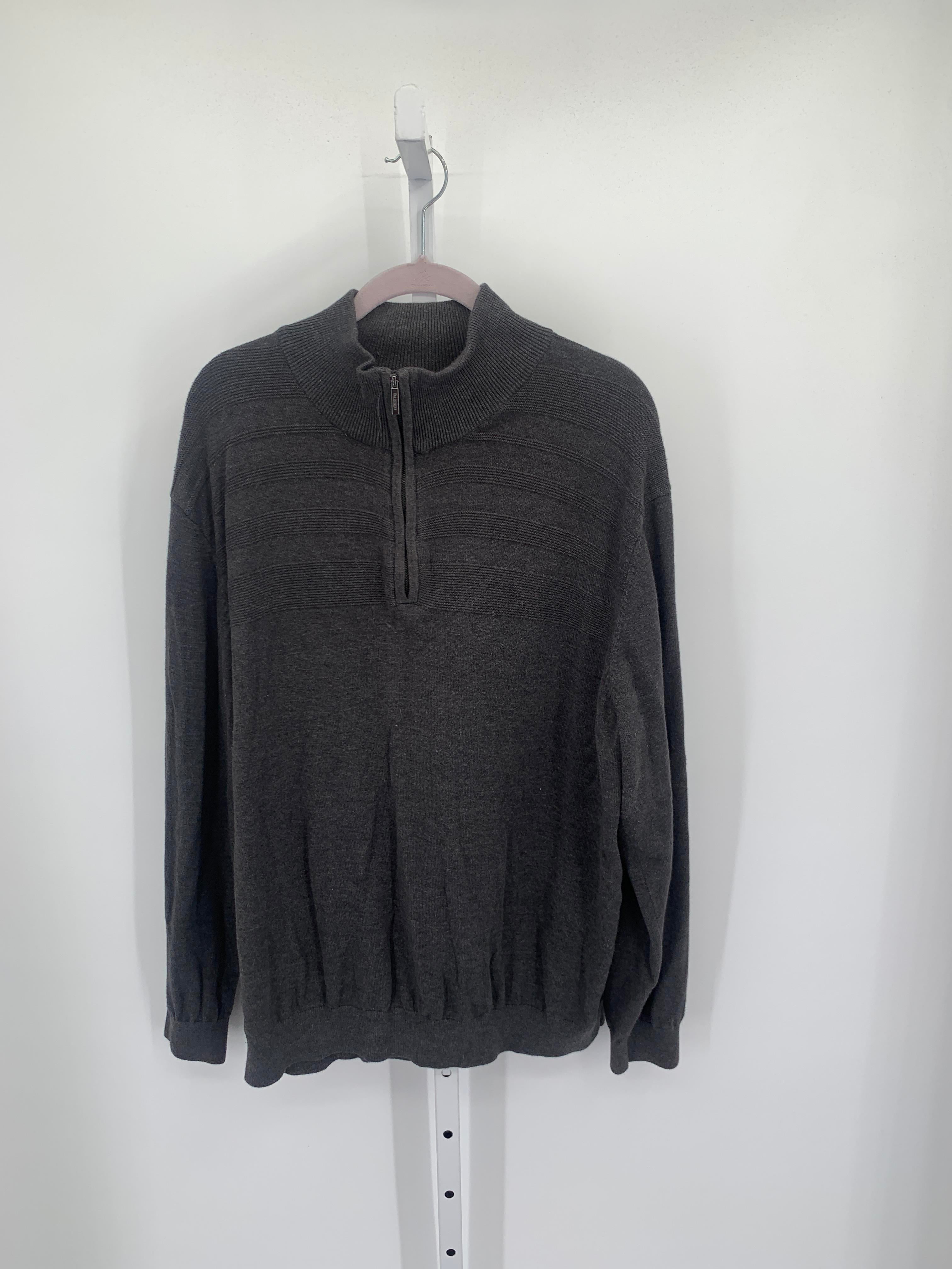 PARTIAL ZIP KNIT