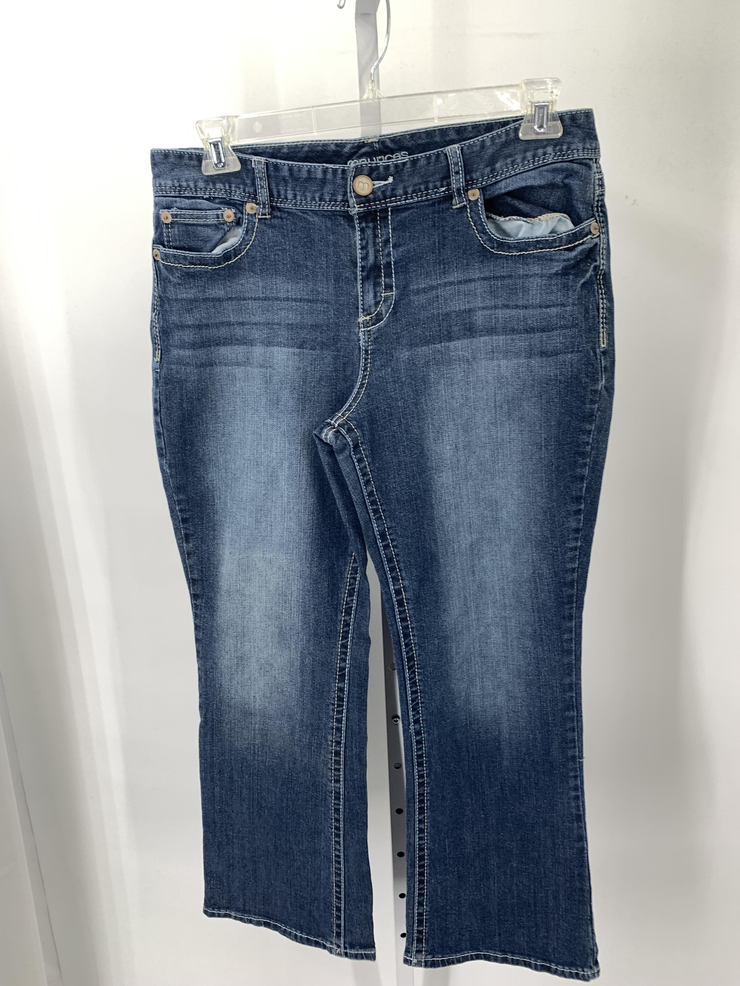 Maurices Size 14 Short Misses Jeans
