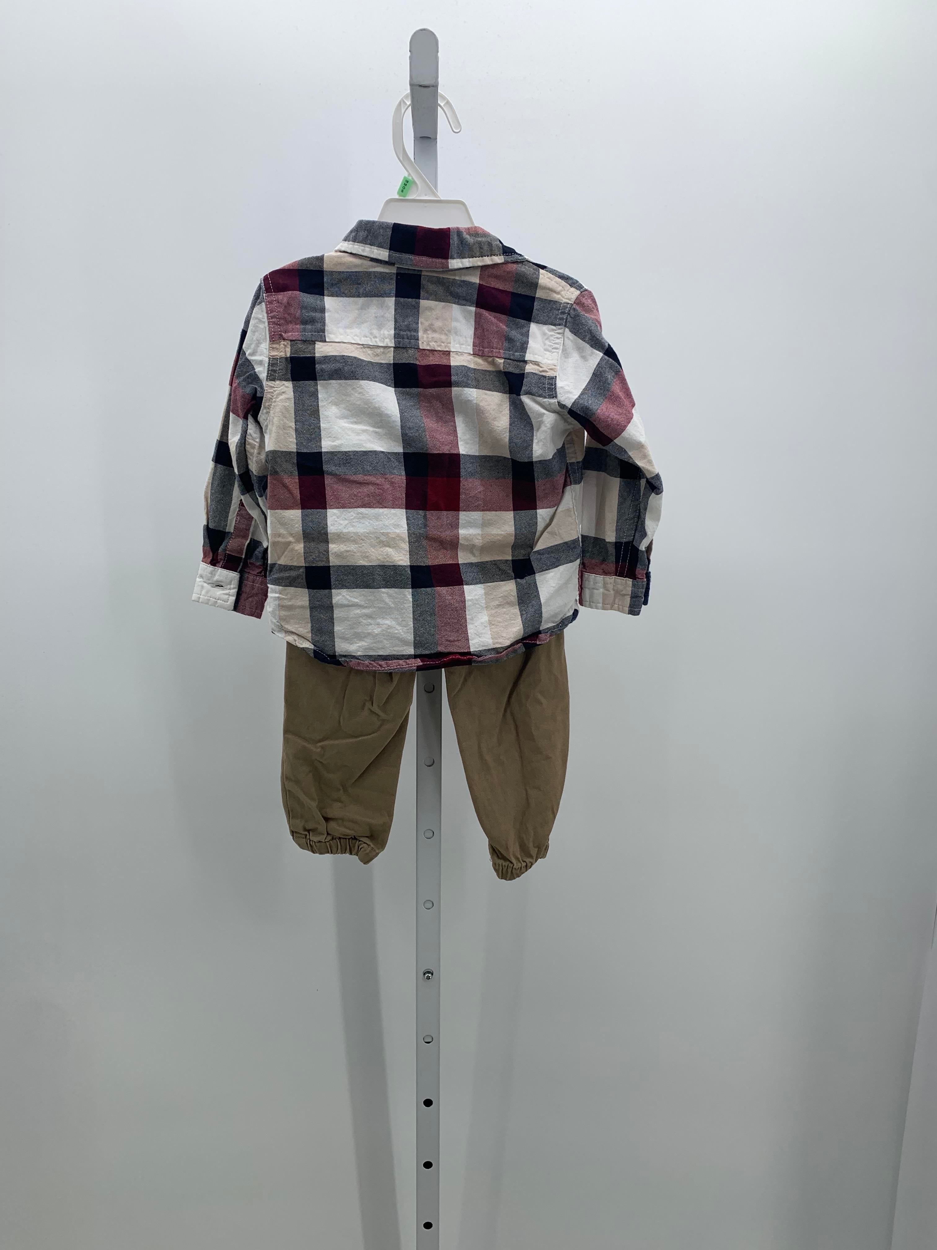 PLAID BUTTON DOWN + PANTS