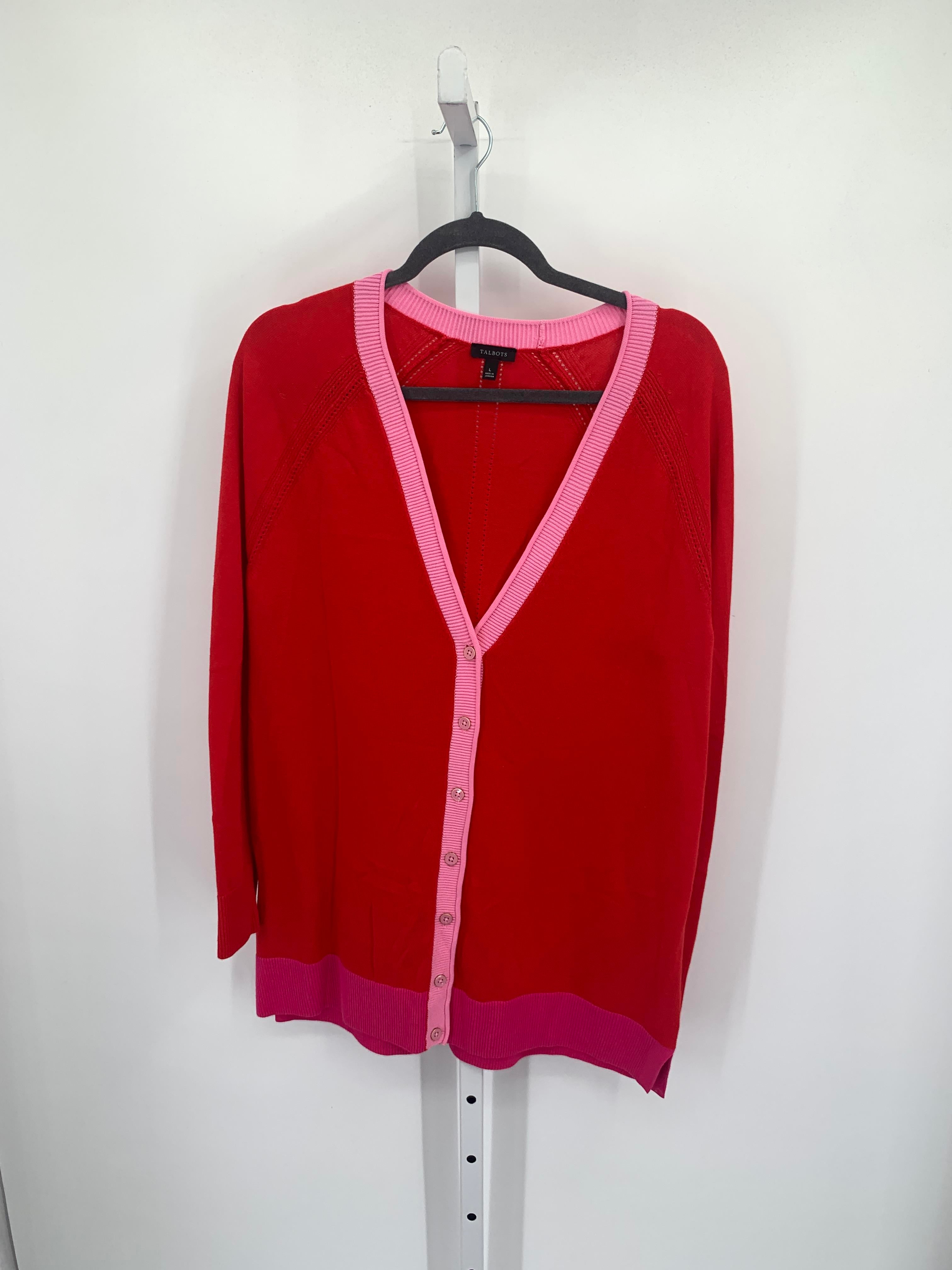 Talbots Size Large Misses Long Slv Sweater