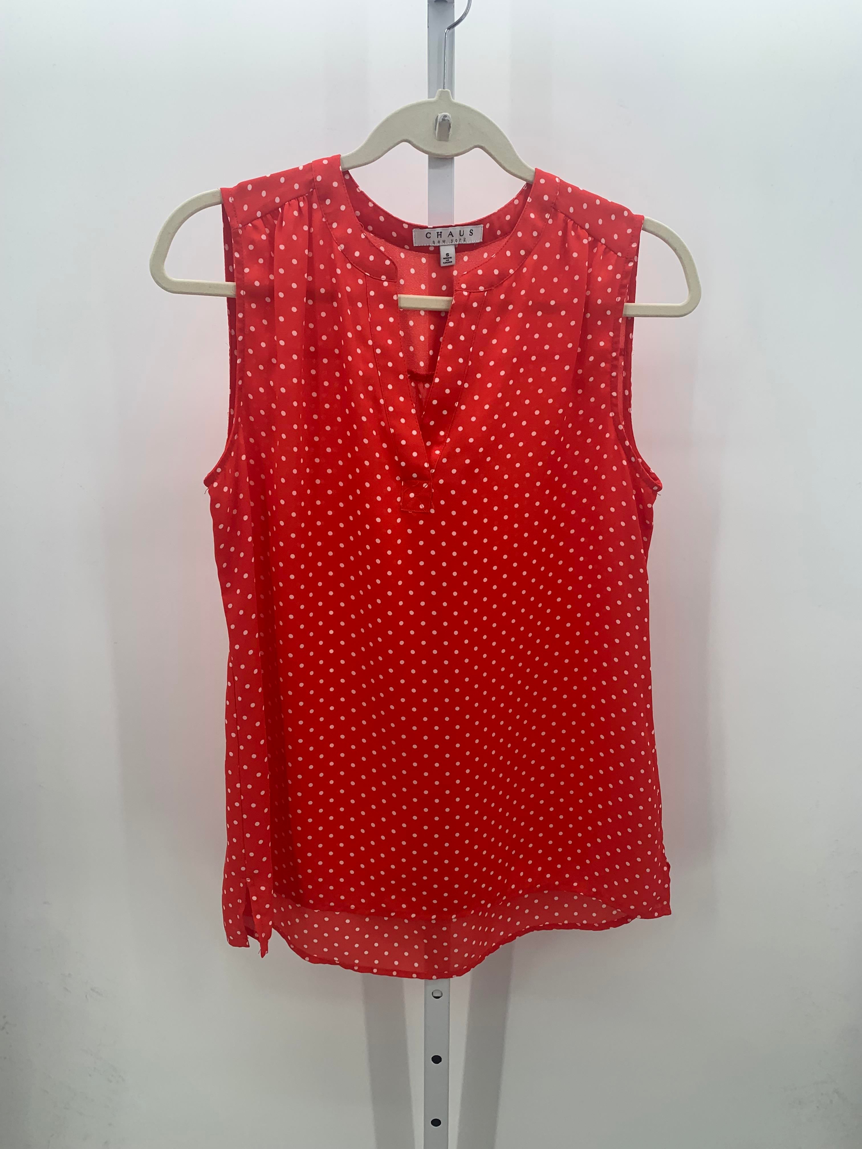 Chaus Size Small Misses Sleeveless Shirt