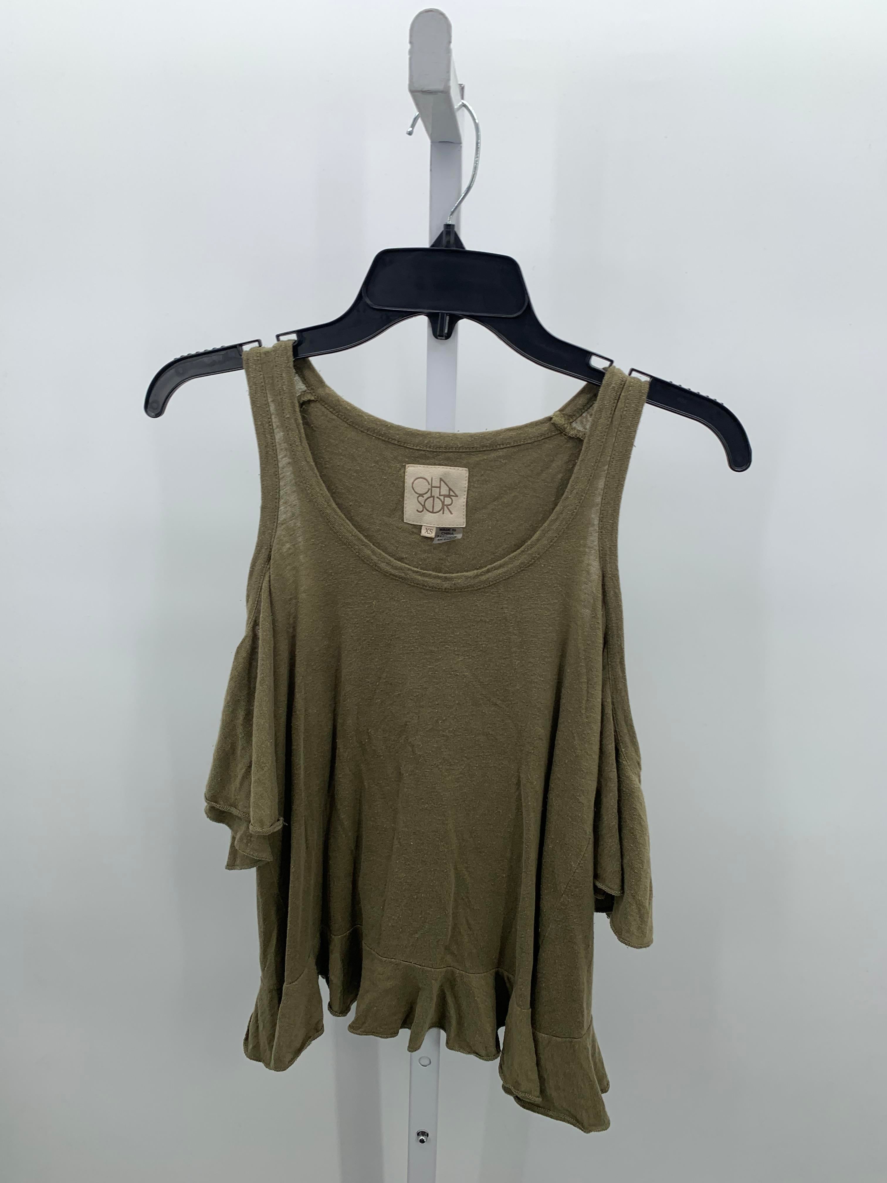 Chaser Size X Small Juniors Short Sleeve Shirt
