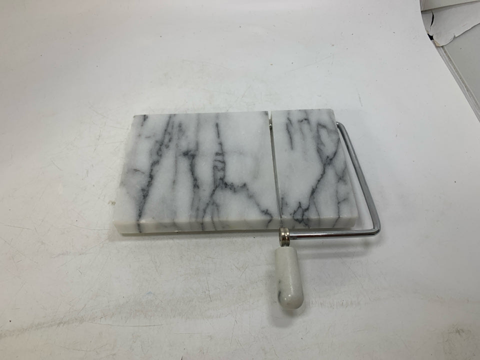 MARBLE CHEESE BOARD CUTTER.