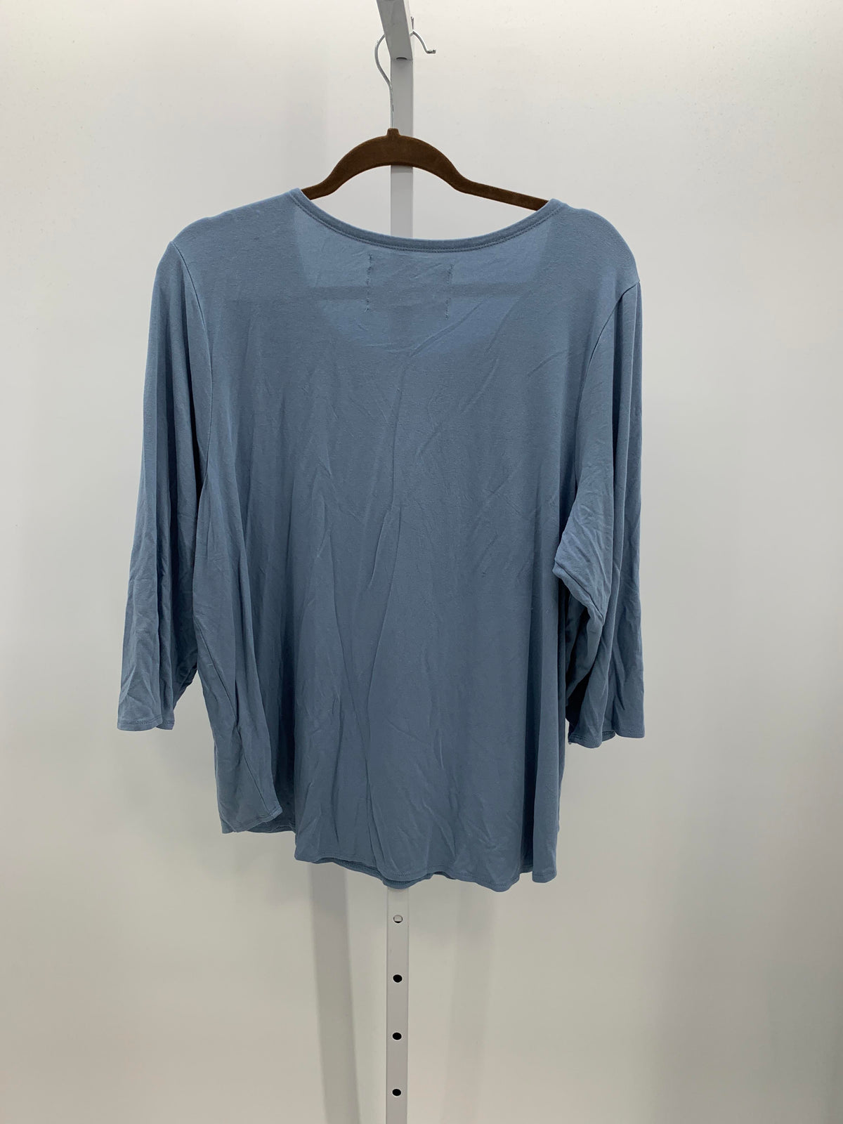 Cupio Size 2X Womens 3/4 Sleeve Shirt