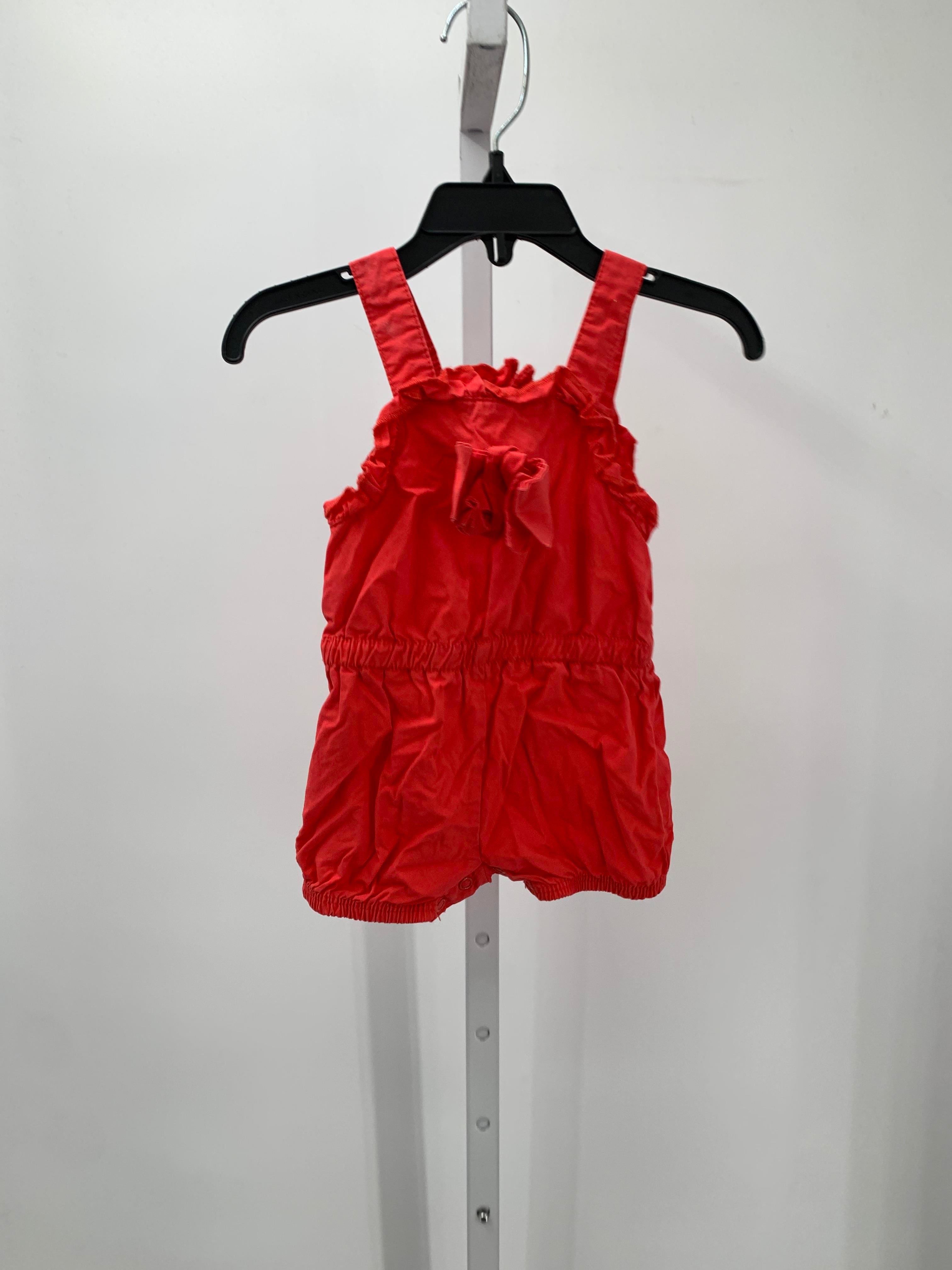 First Impressions Size 6-9 mon Girls Sleeveless Romper
