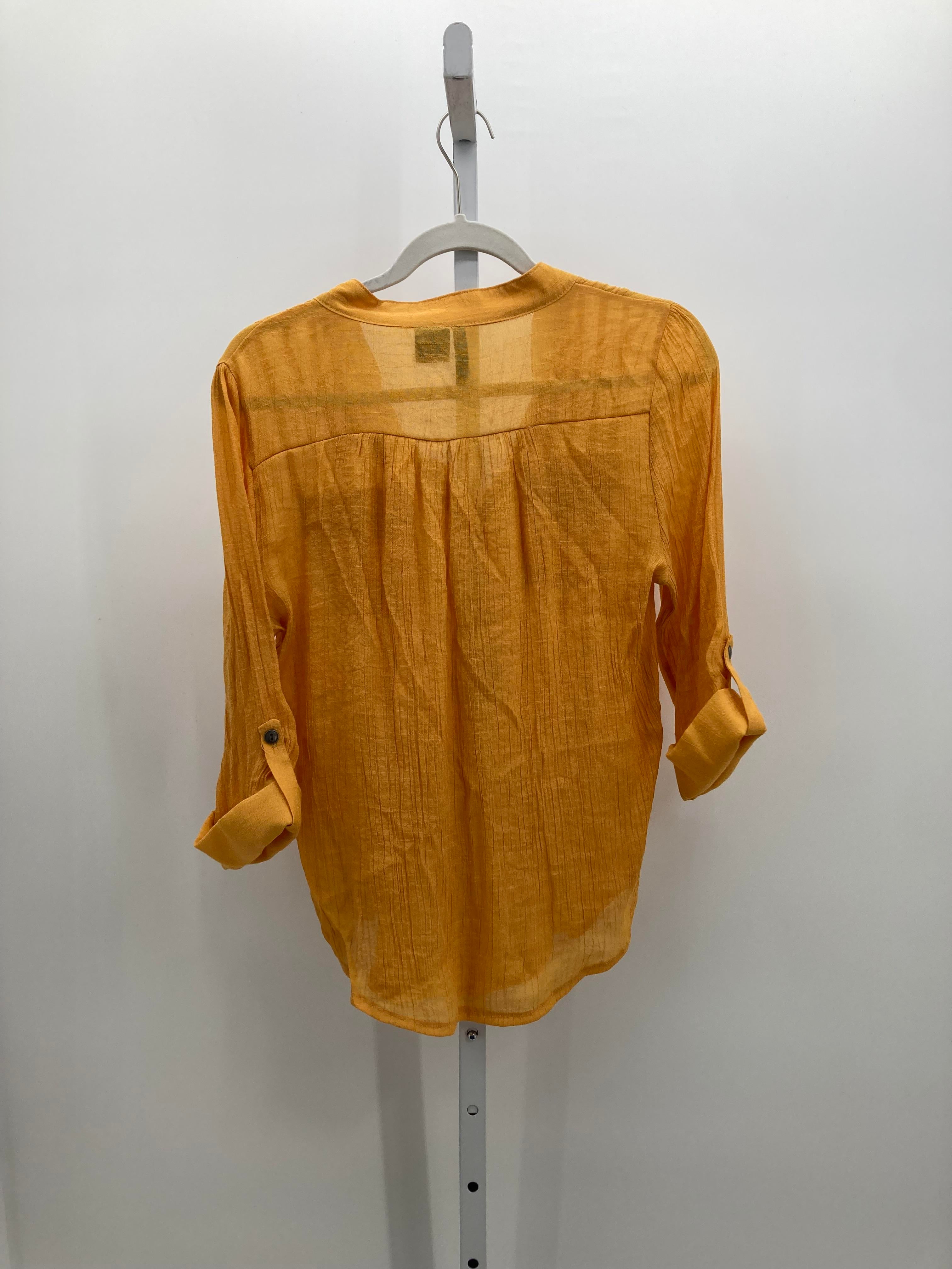 New Direction Size Medium Petite Petite 3/4 Sleeve Shirt
