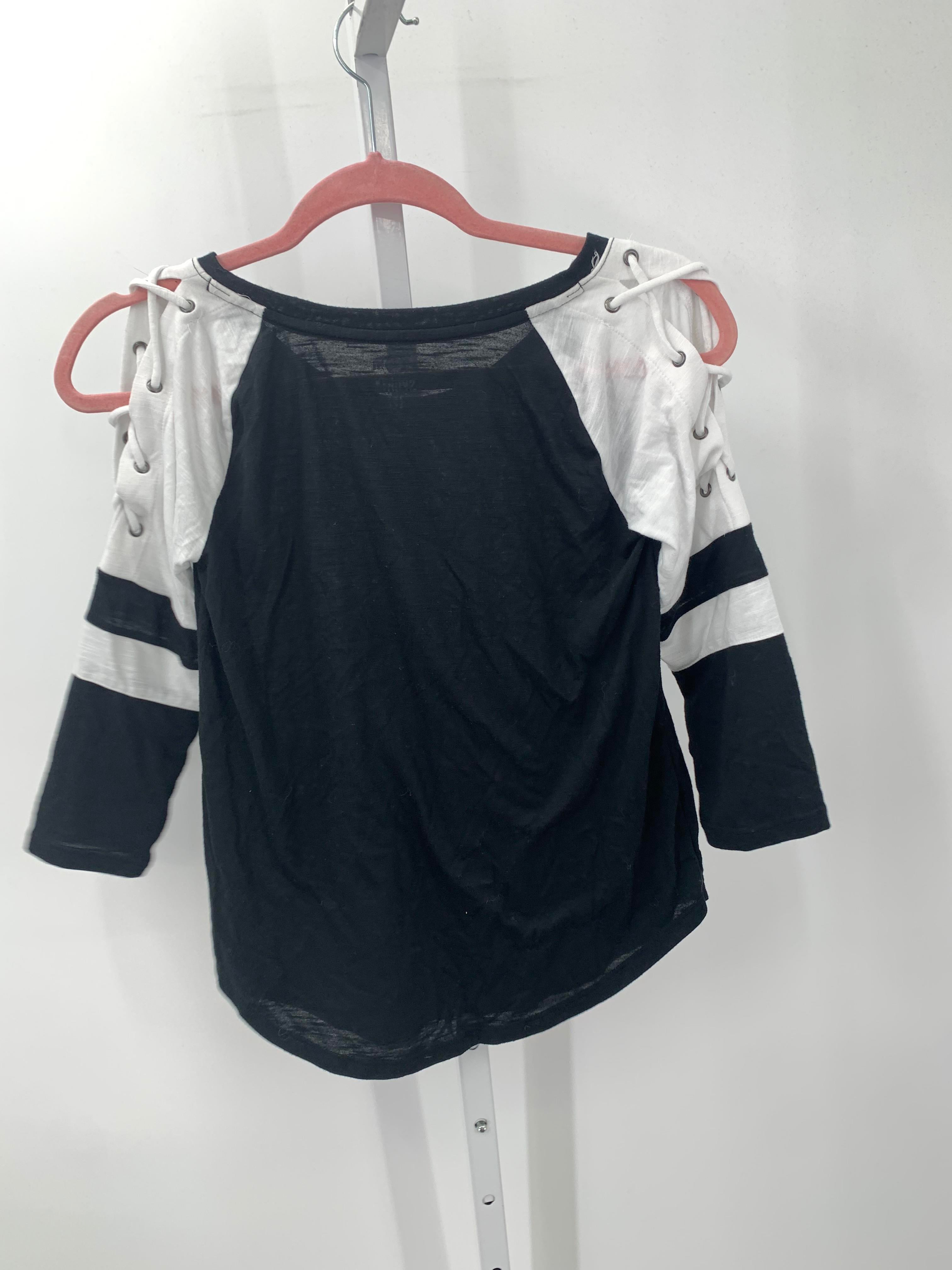 SO Size X Small Juniors 3/4 Sleeve Shirt