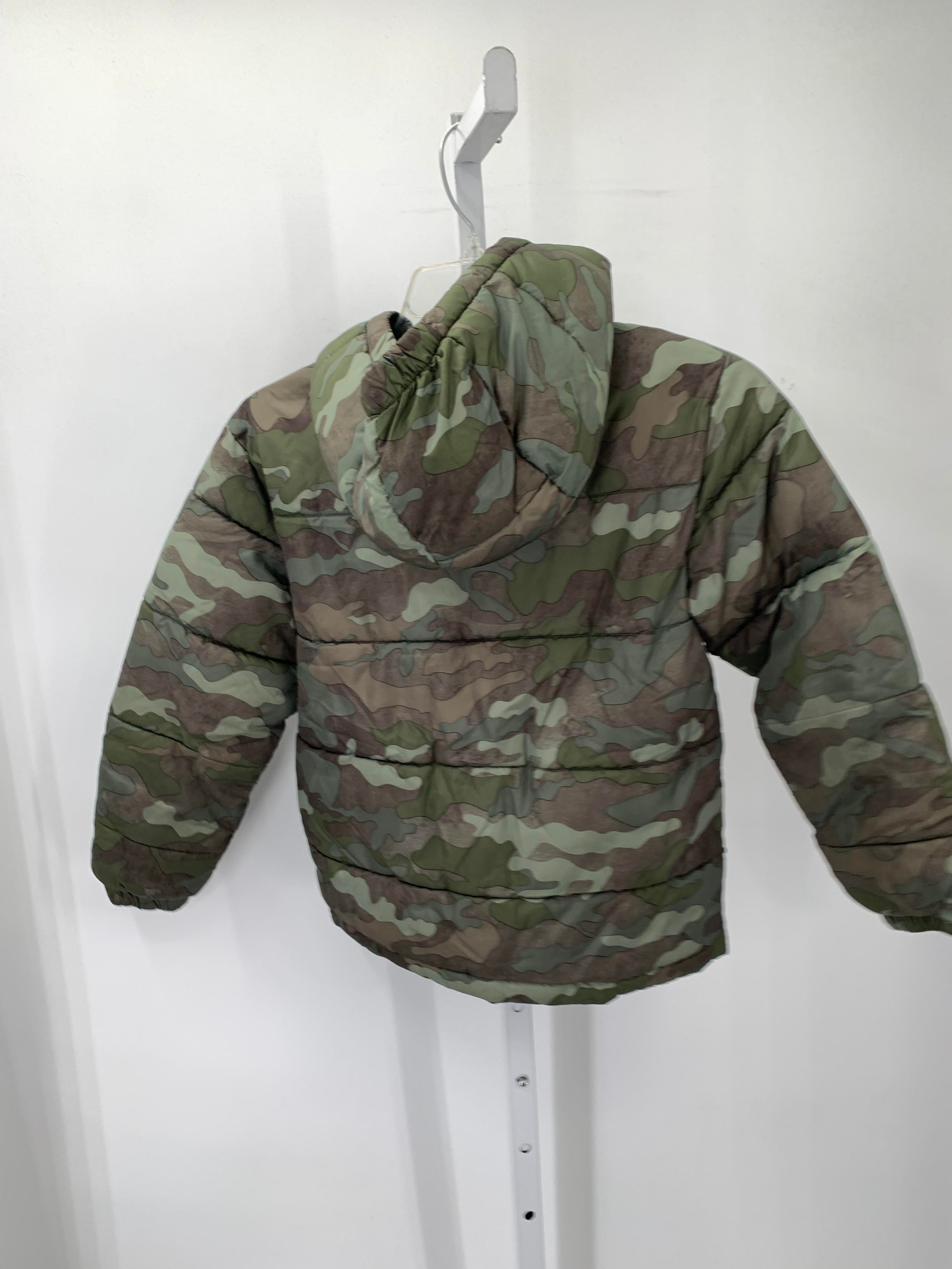 CAMO HOODED JACKET