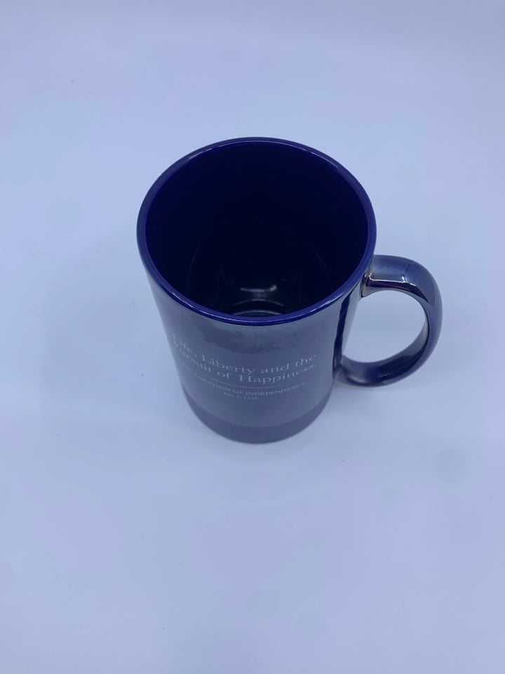 LIFE, LIBERTY- DECLARATION MUG.