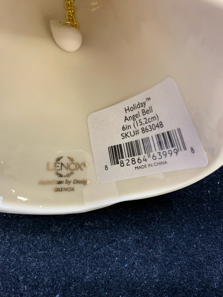 NIB ANGEL BELL LENOX HOLIDAY.