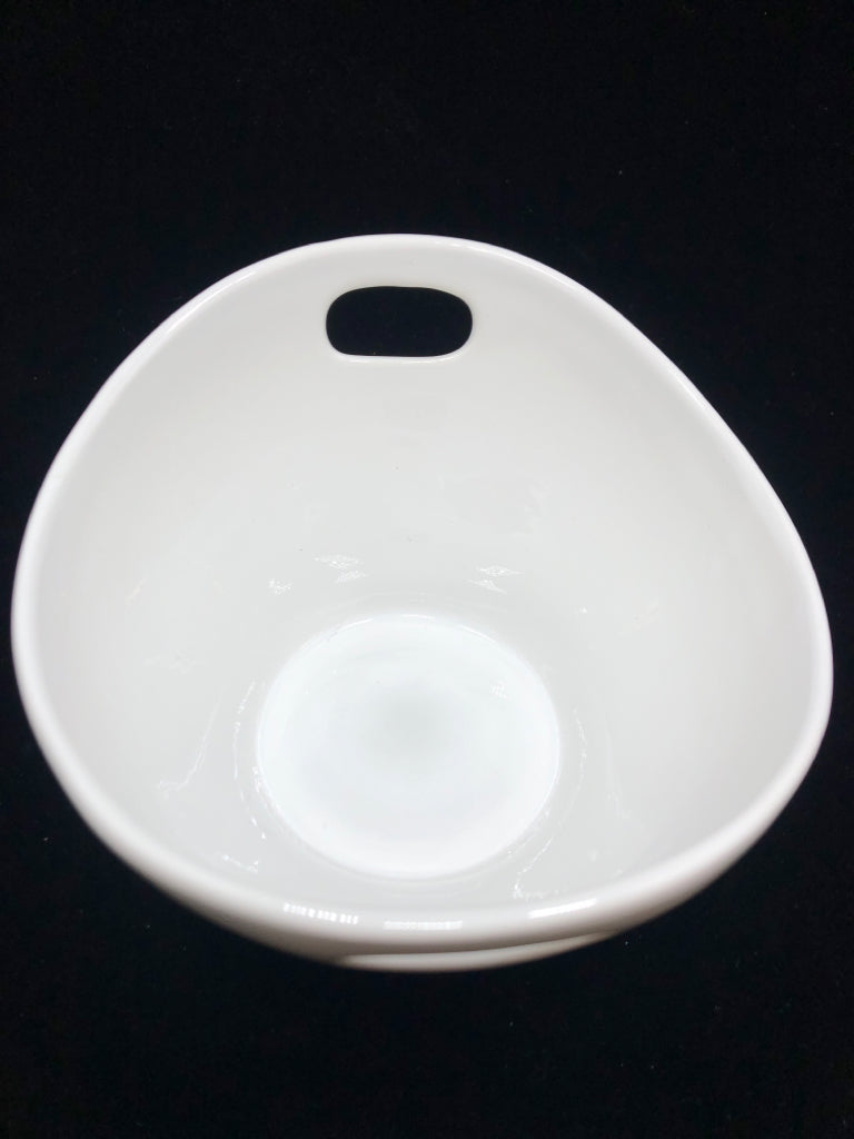 SM CERAMIC BOWL W HANDLES.