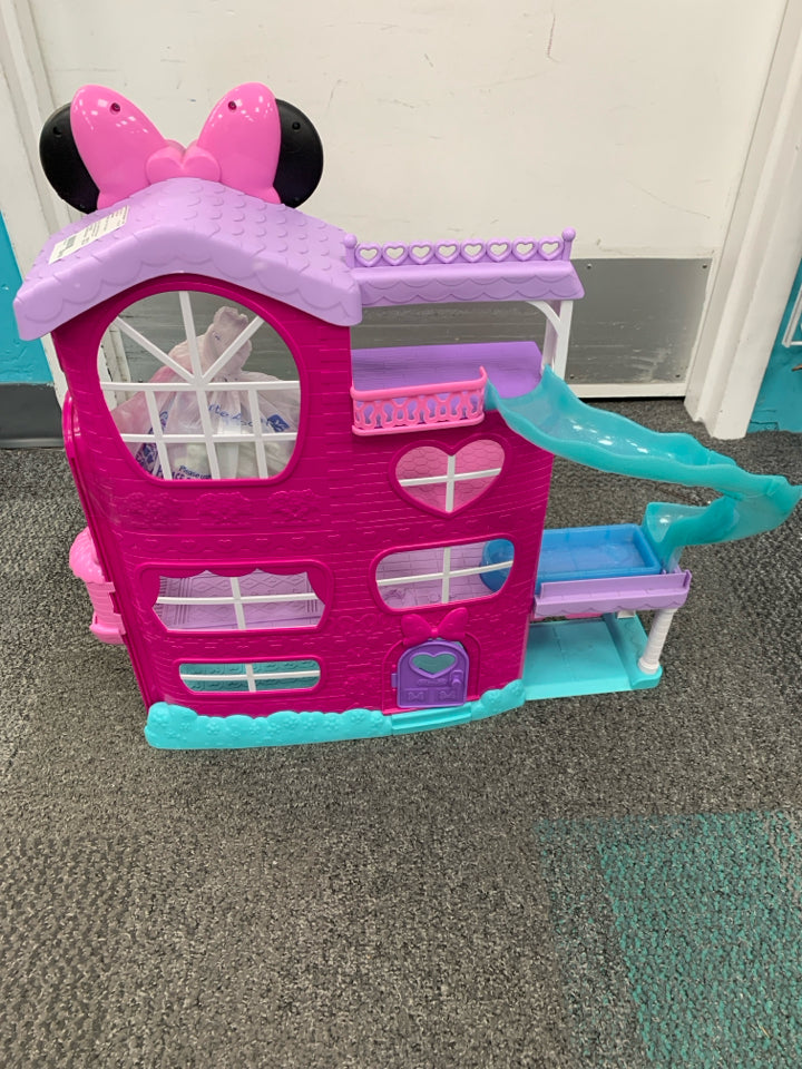 Disney Junior Minnie Mouse Ultimate Mansion 22-inch Playset, Figures, and Access