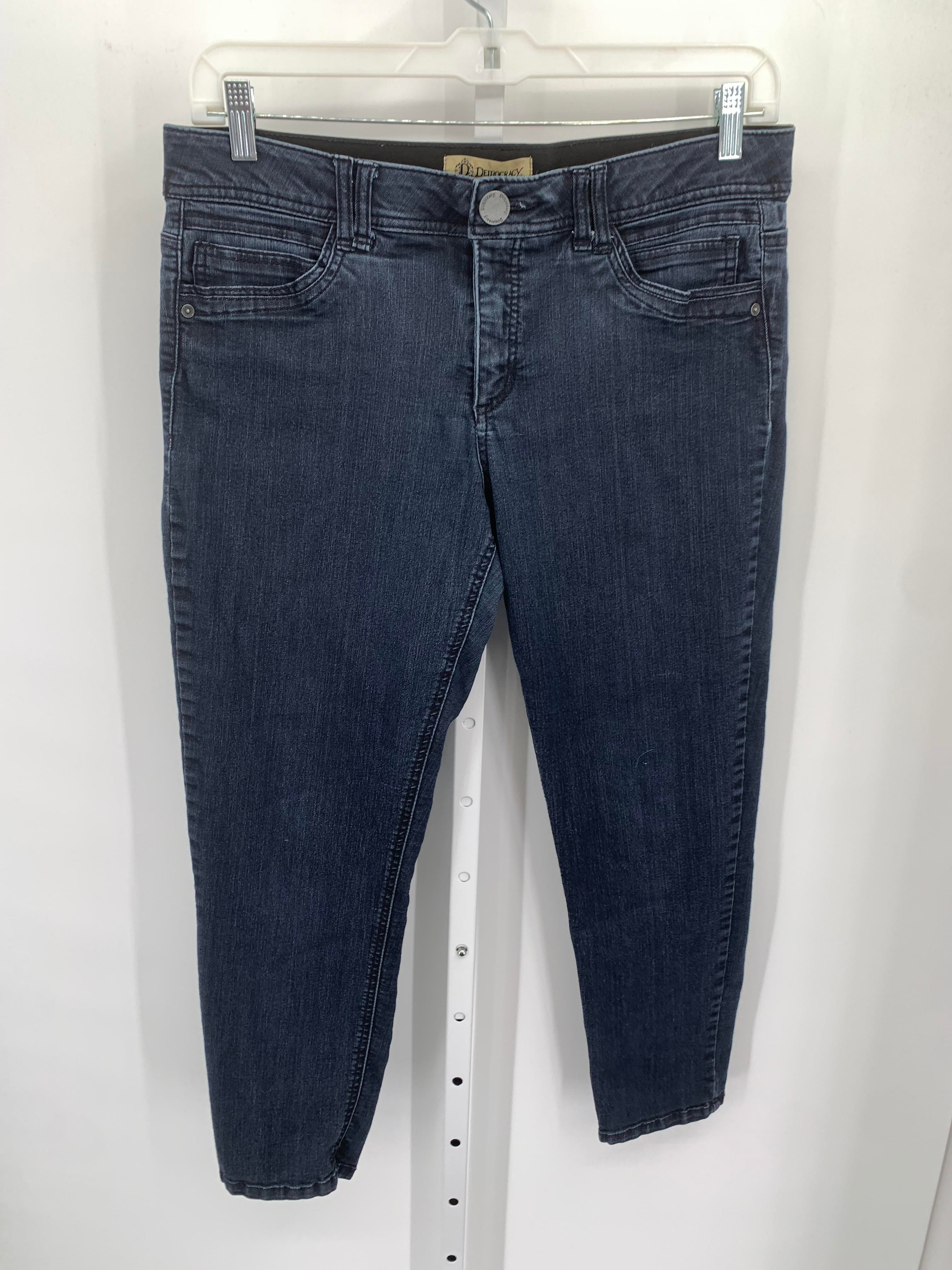 Democracy Size 14 Misses Cropped Jeans