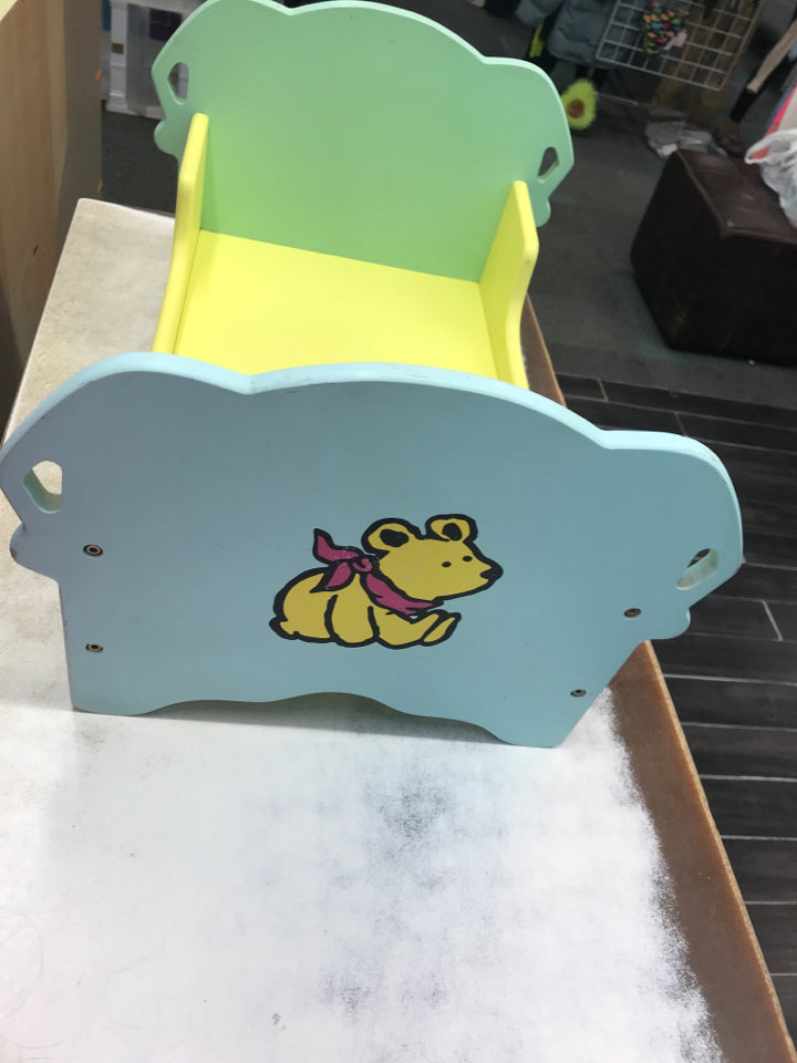TOLLY TOTS BABY DOLL CRADLE