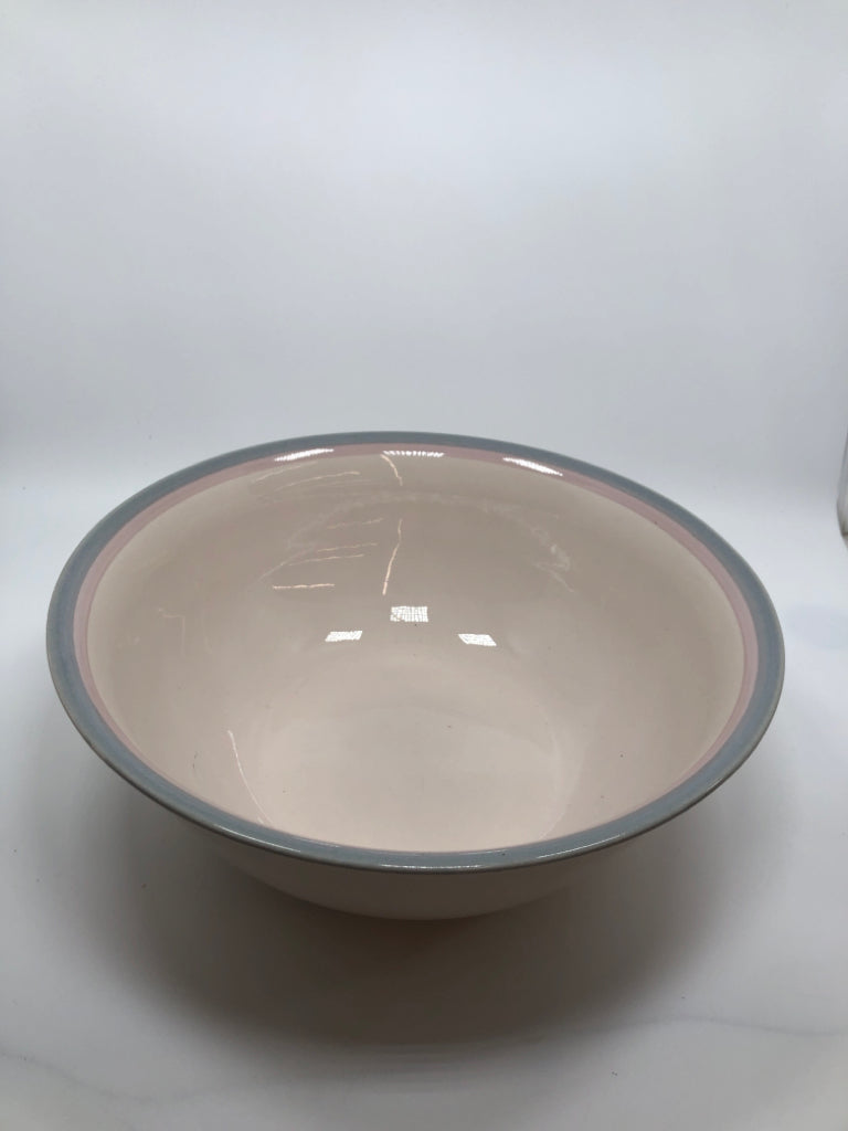 PFALTZGRAFF AURA PINK SERVING BOWL.