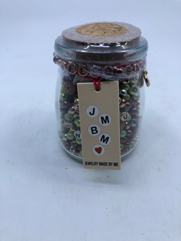 NWT BEADED WORD STRETCH JEWELRY DIY KIT