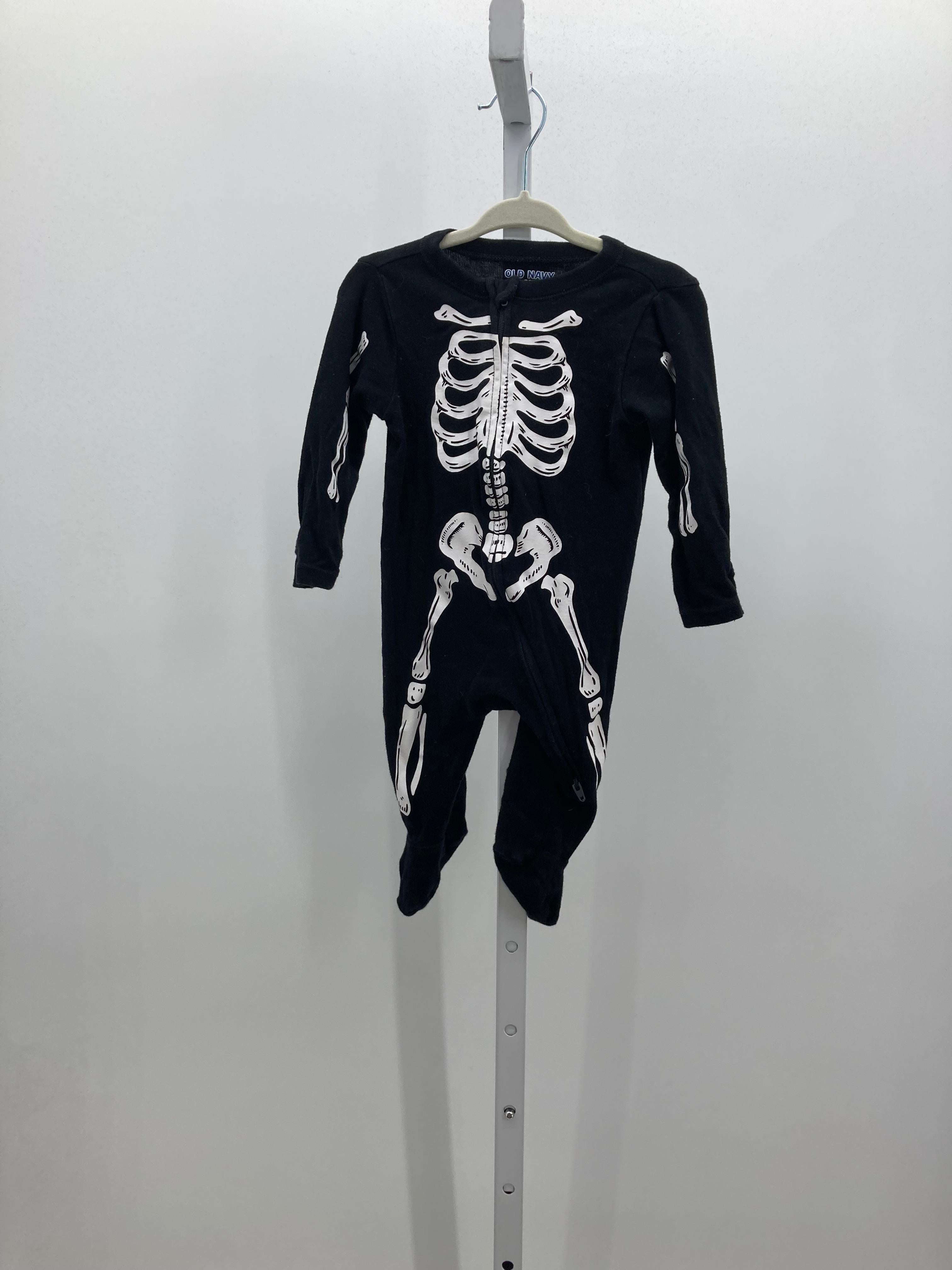 LONG SLV ROMPER SKELETON