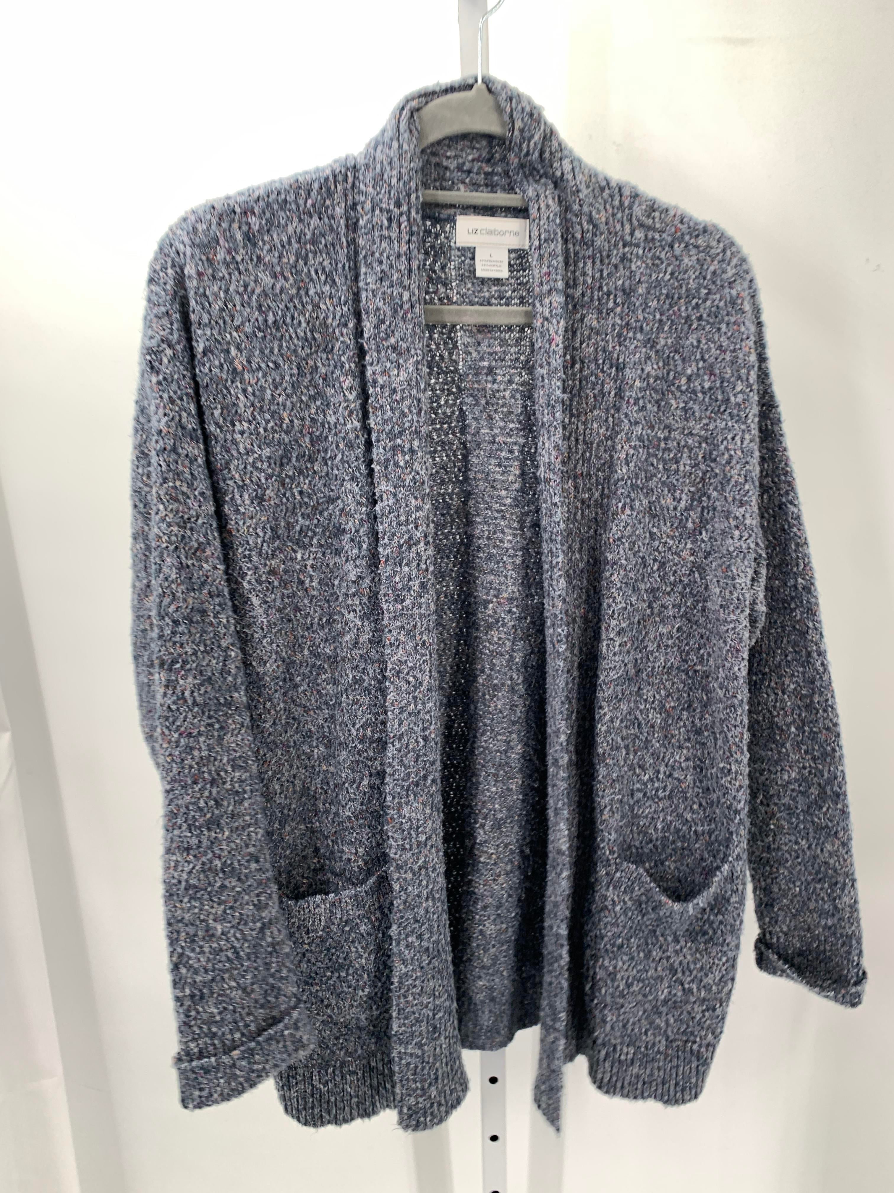Liz Claiborne Size Large Misses Cardigan
