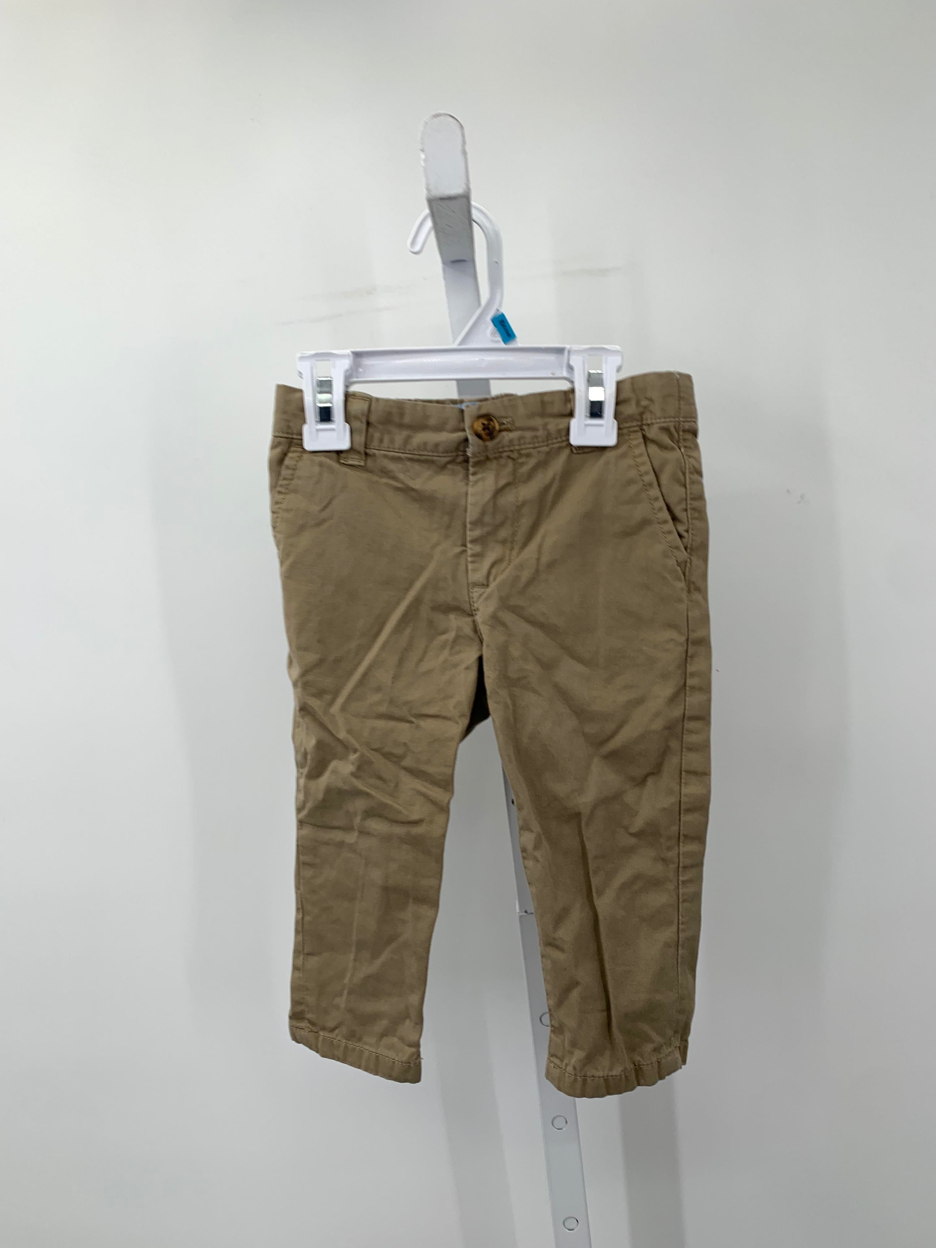REGULAR FIT KHAKI PANTS