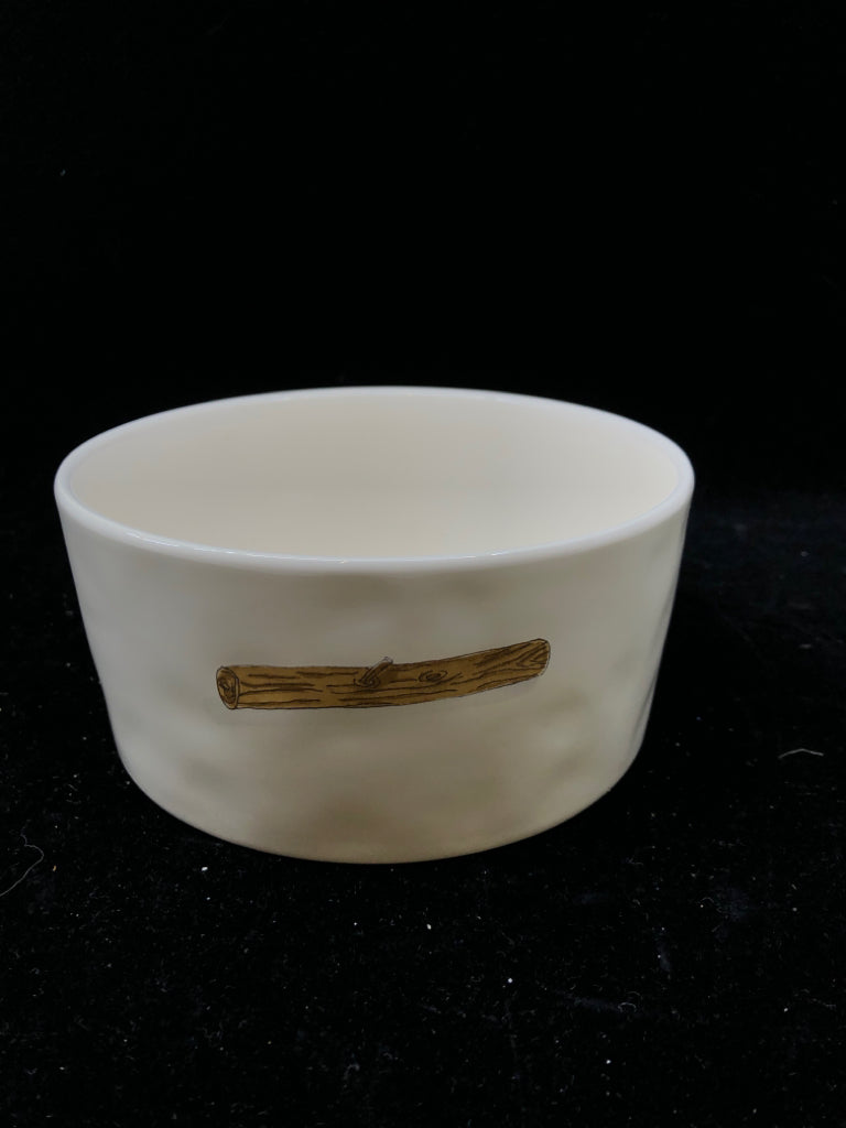 RAE DUNN PET BOWL W STICK.