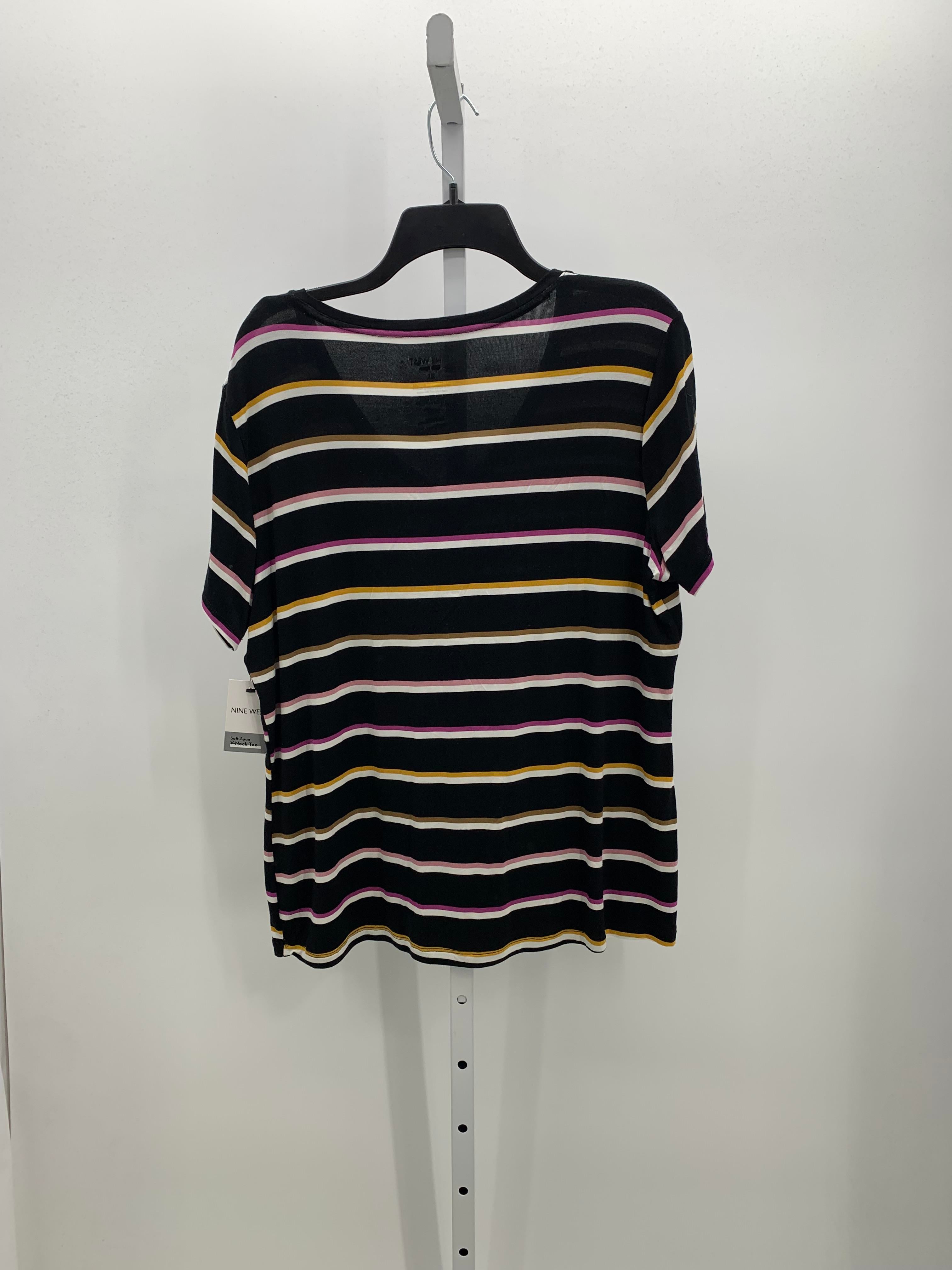 Nine West Size Extra Large Misses Short Sleeve Shirt