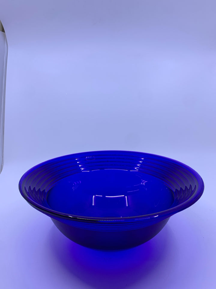 COBALT BLUE BOWL.