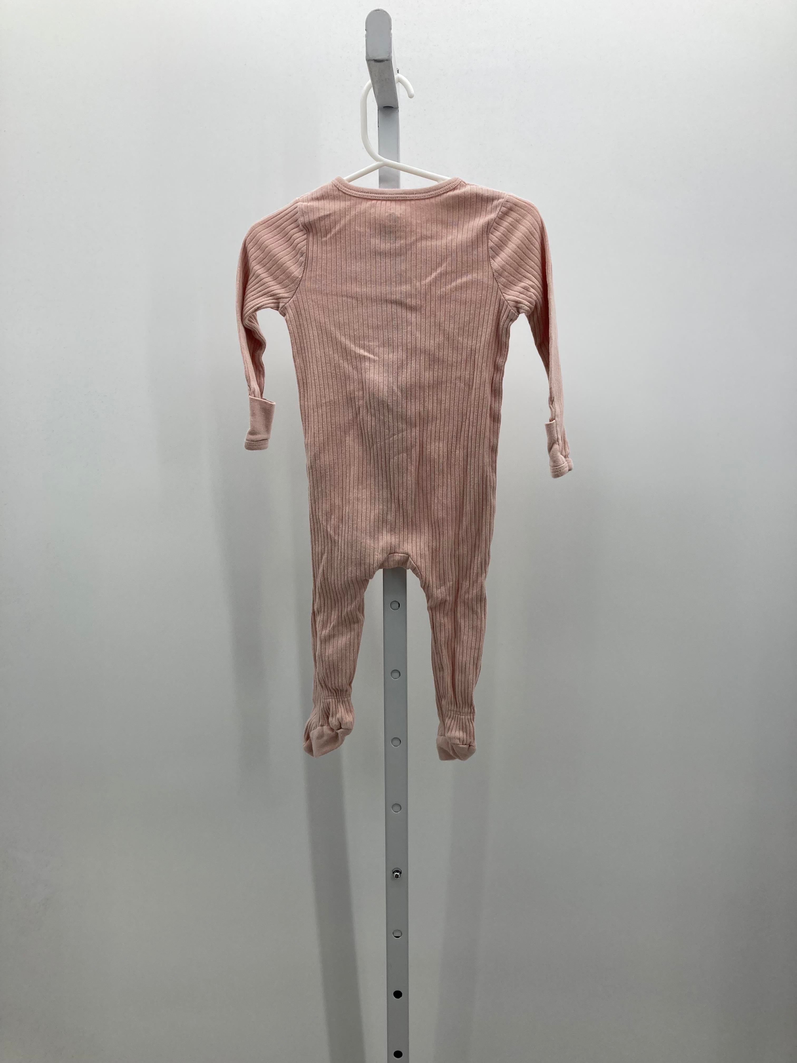 Cloud Island Size 6-9 mon Girls Long Slv. Romper