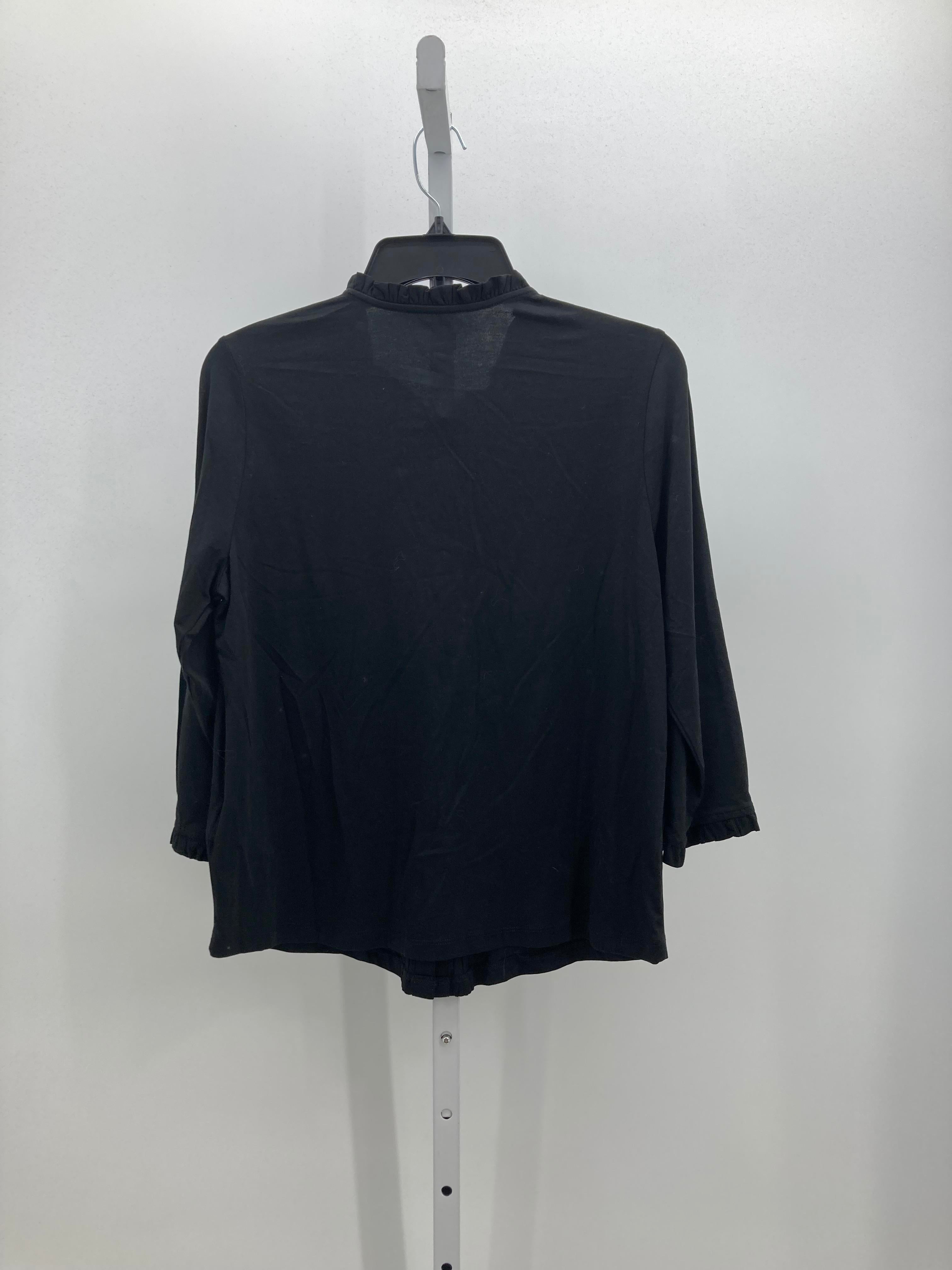 Lands End Size Small Misses 3/4 Sleeve Shirt