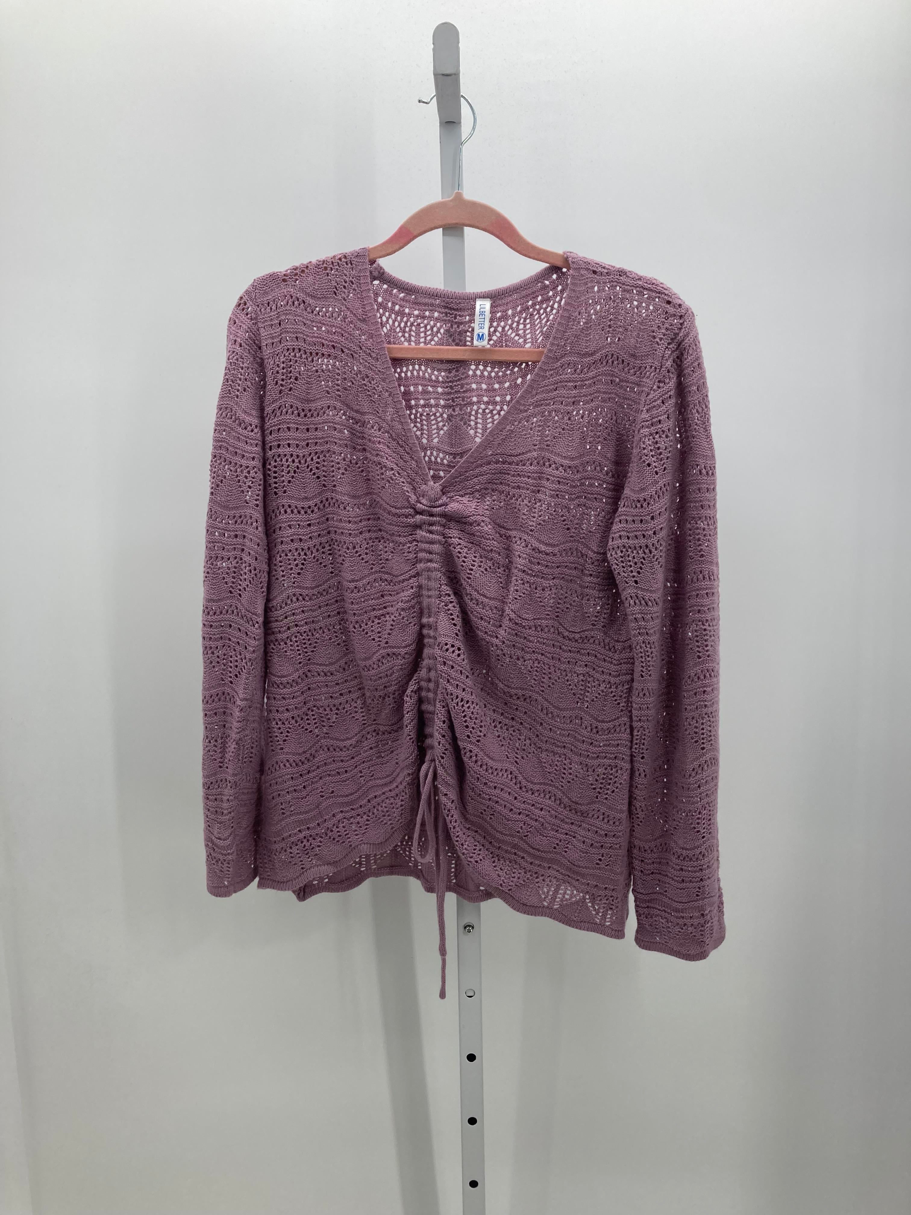 Size Medium Misses Long Slv Sweater