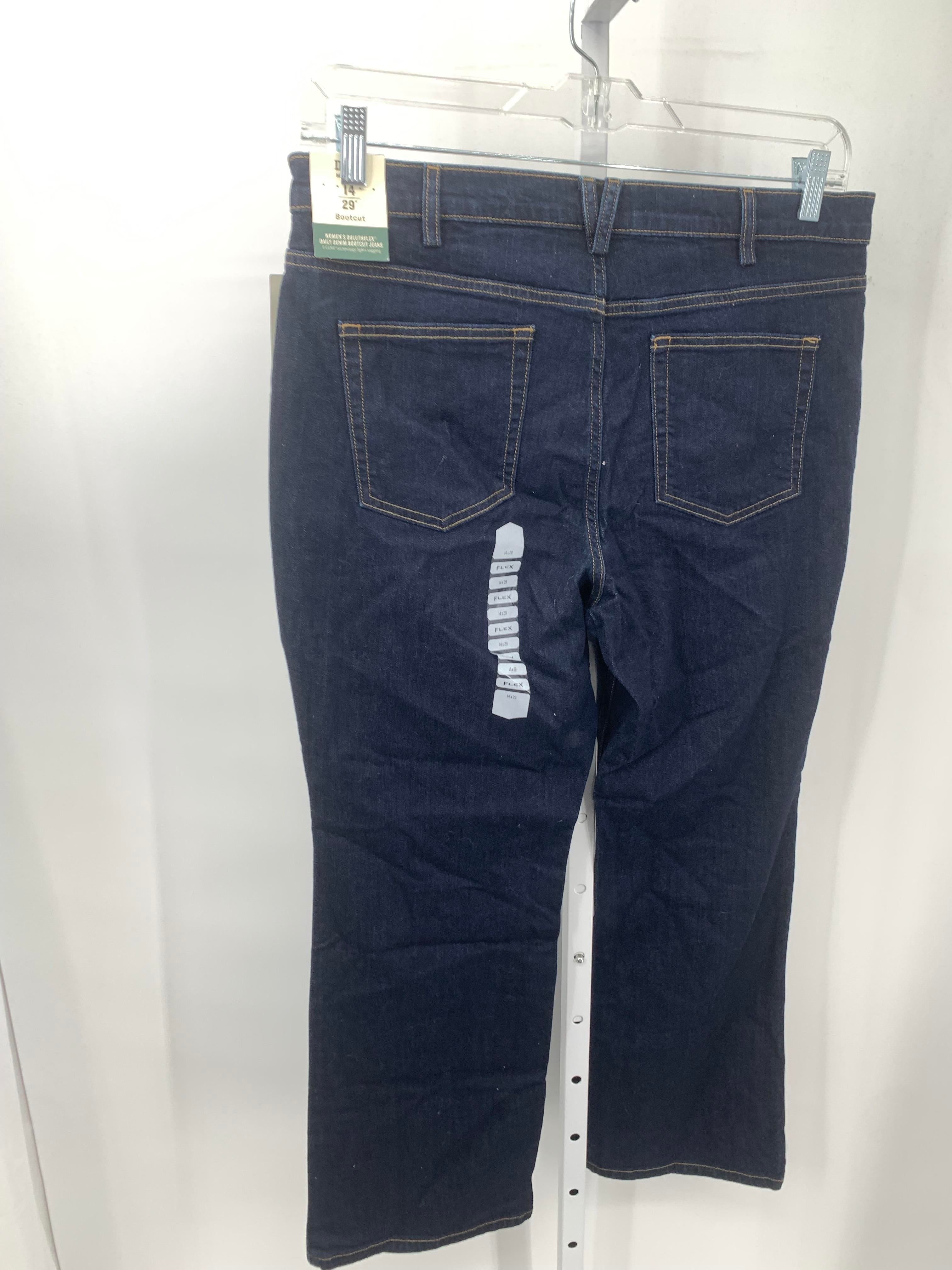 Duluth Trading Size 14 Misses Jeans