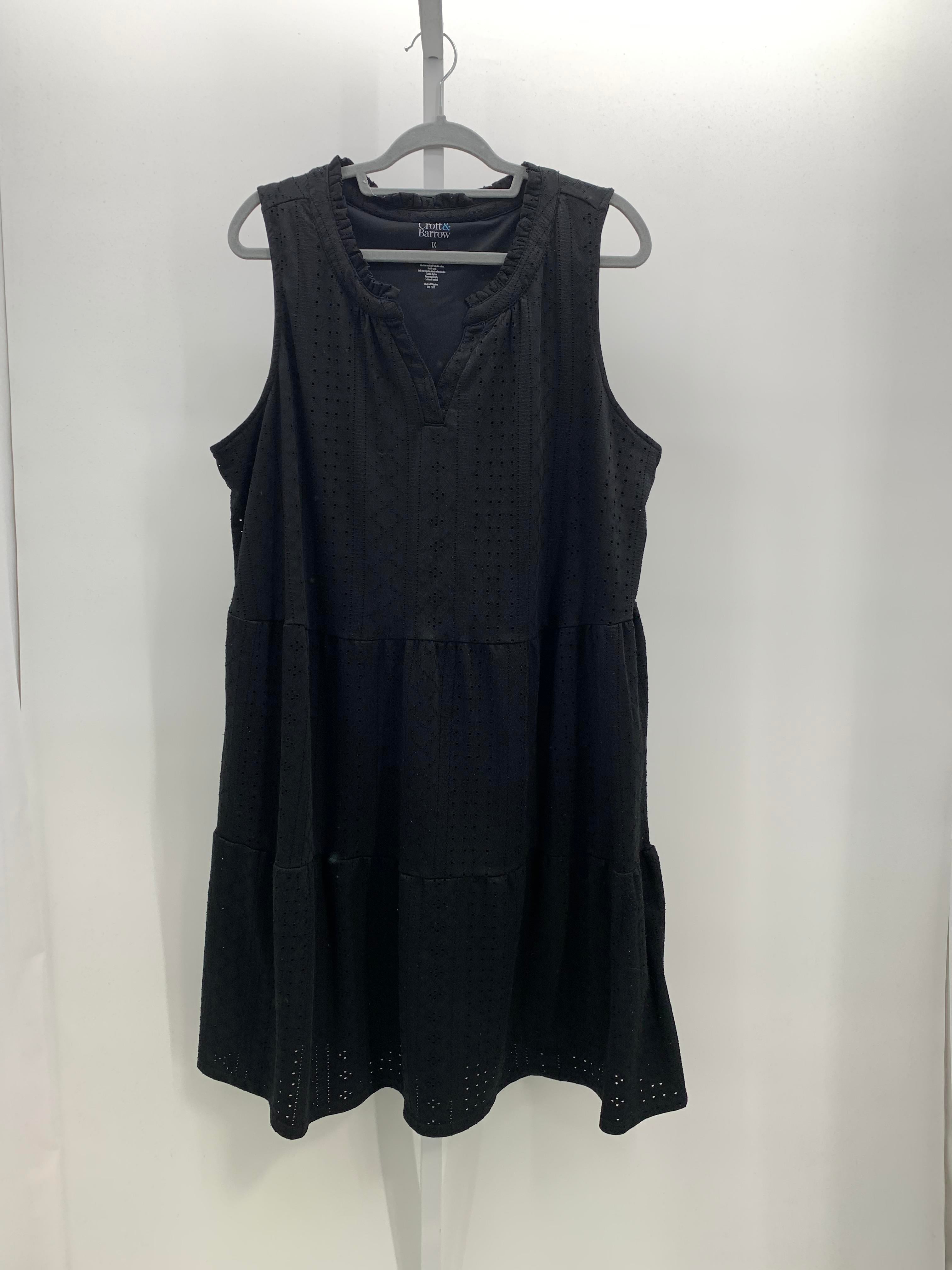 Croft & Barrow Size 1X Womens Sleeveless Dress