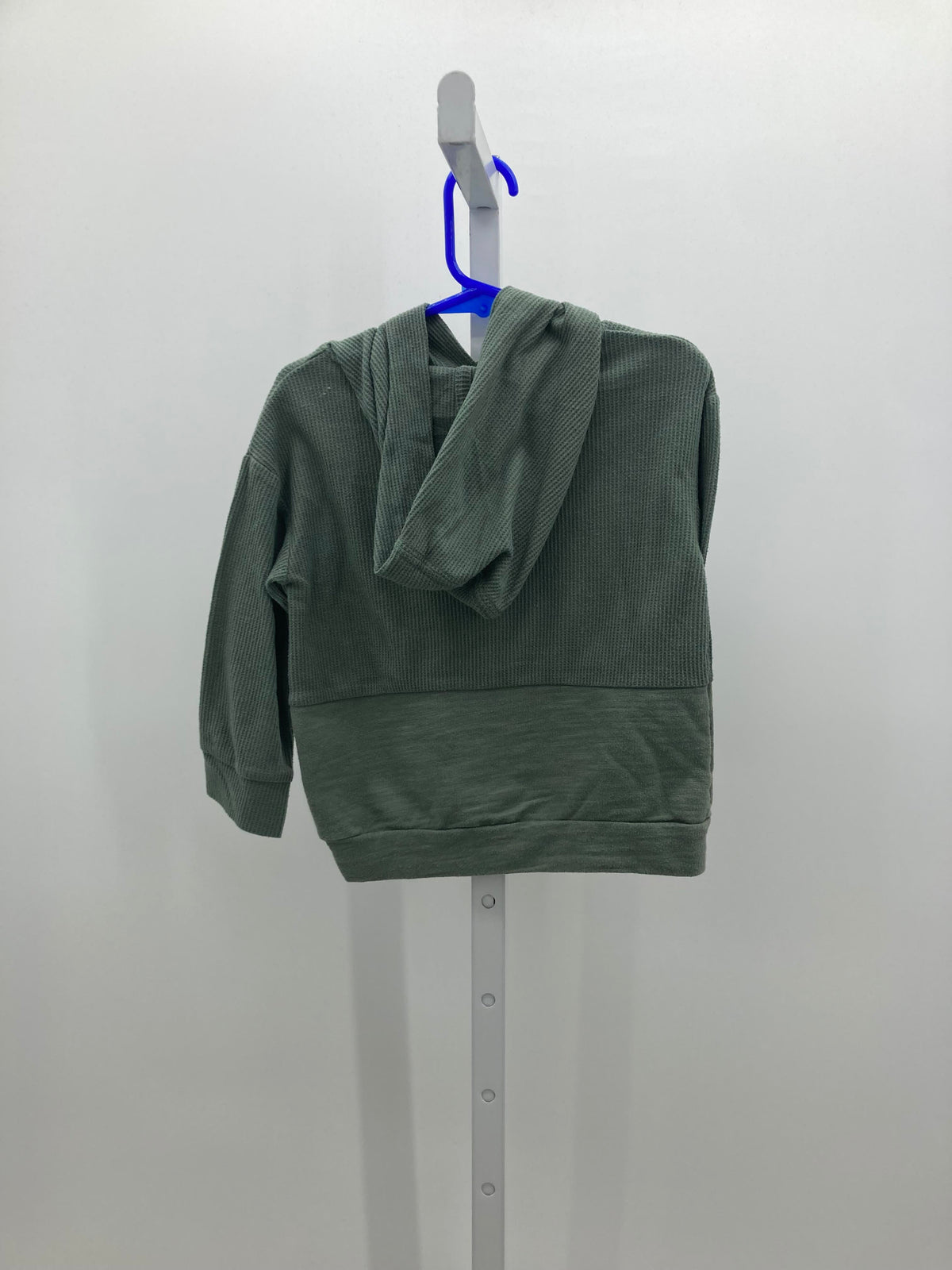 KNIT HOODED SHIRT