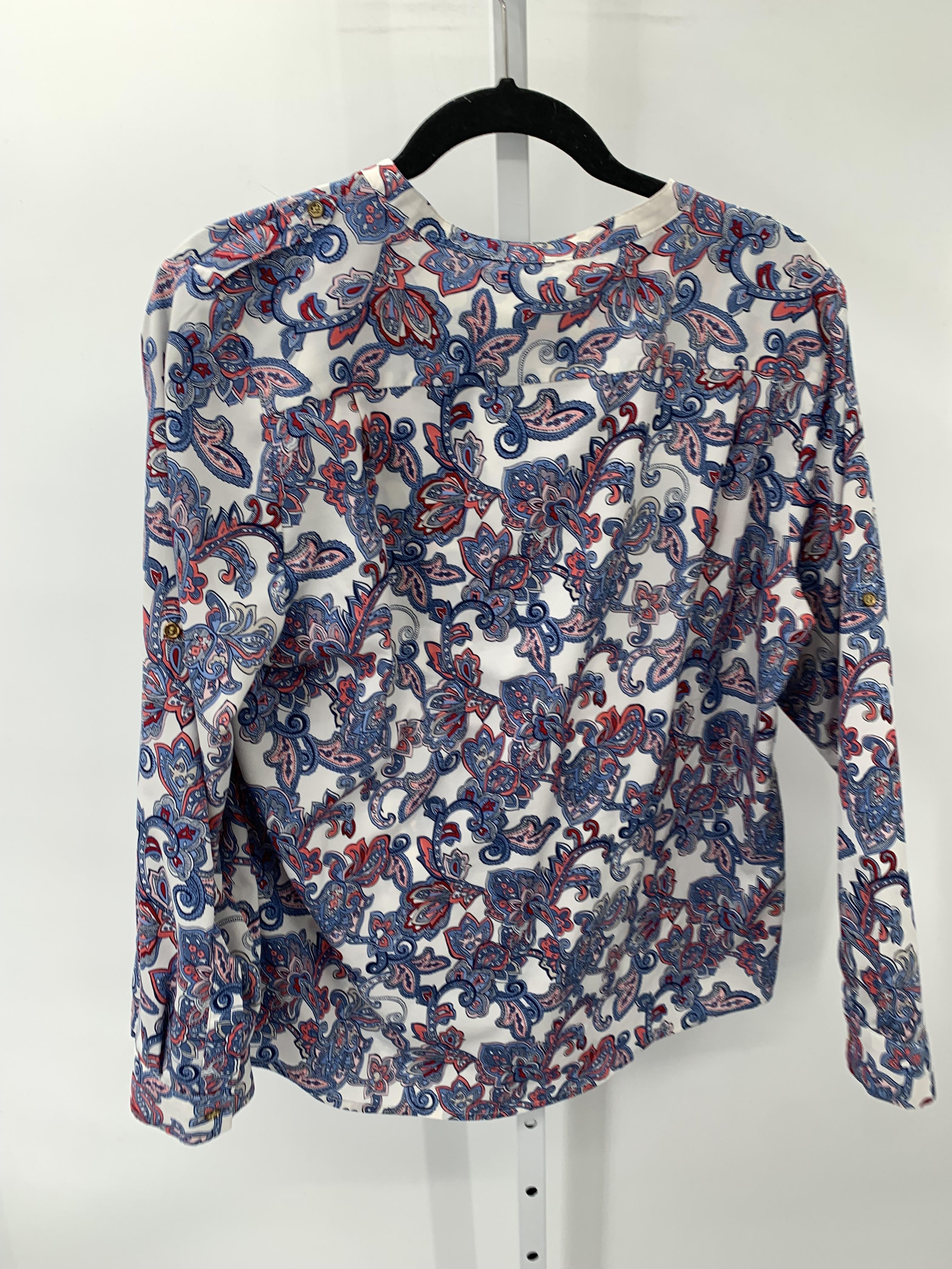 Charter Club Size X Large Petite Petite Long Sleeve Shirt
