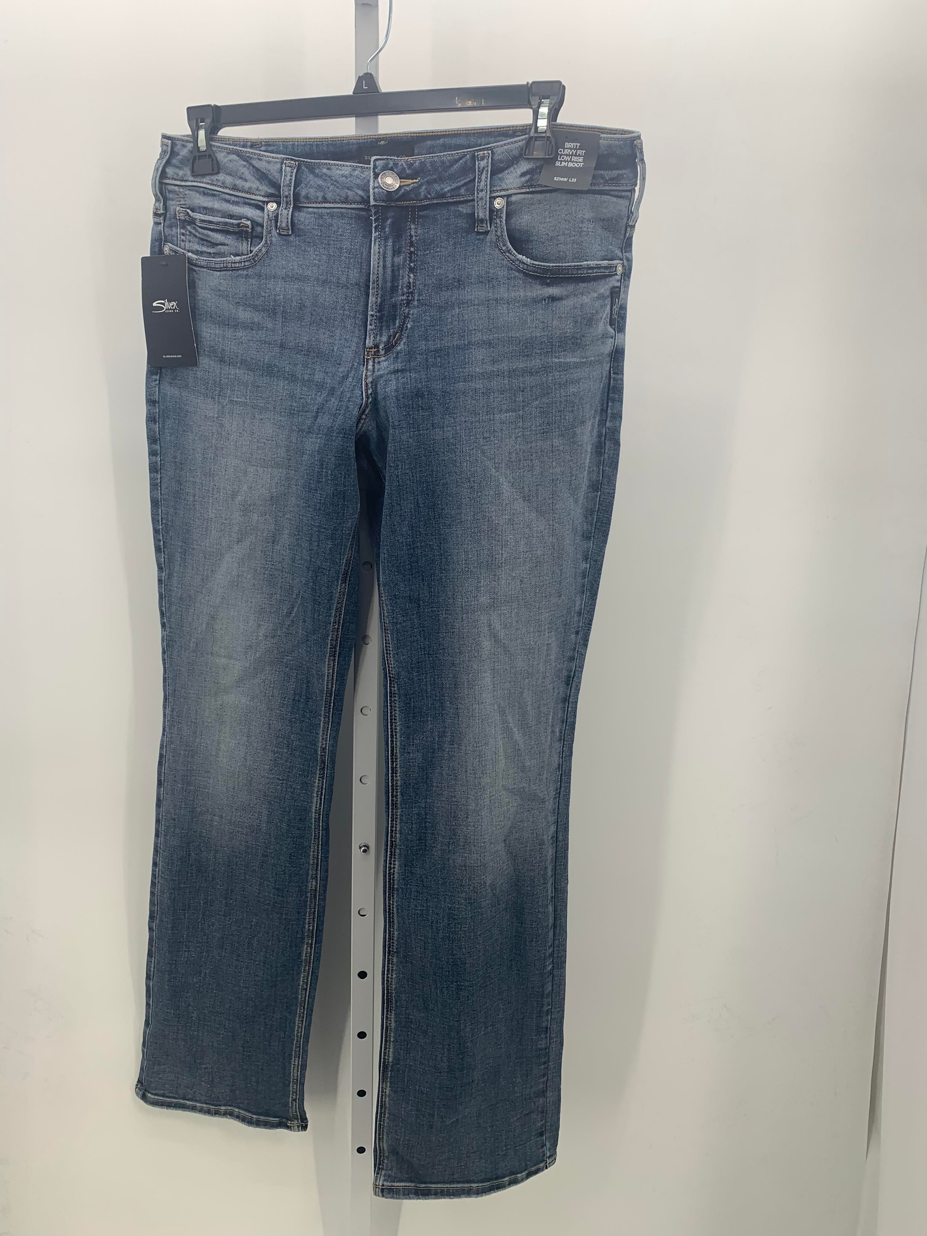Silver Jeans Size 14 W Womens Jeans