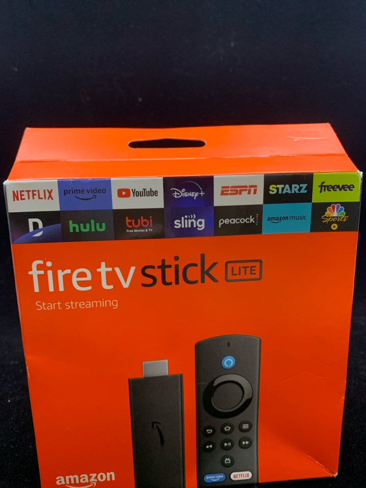NIB AMAZON FIRE TV STICK LITE.