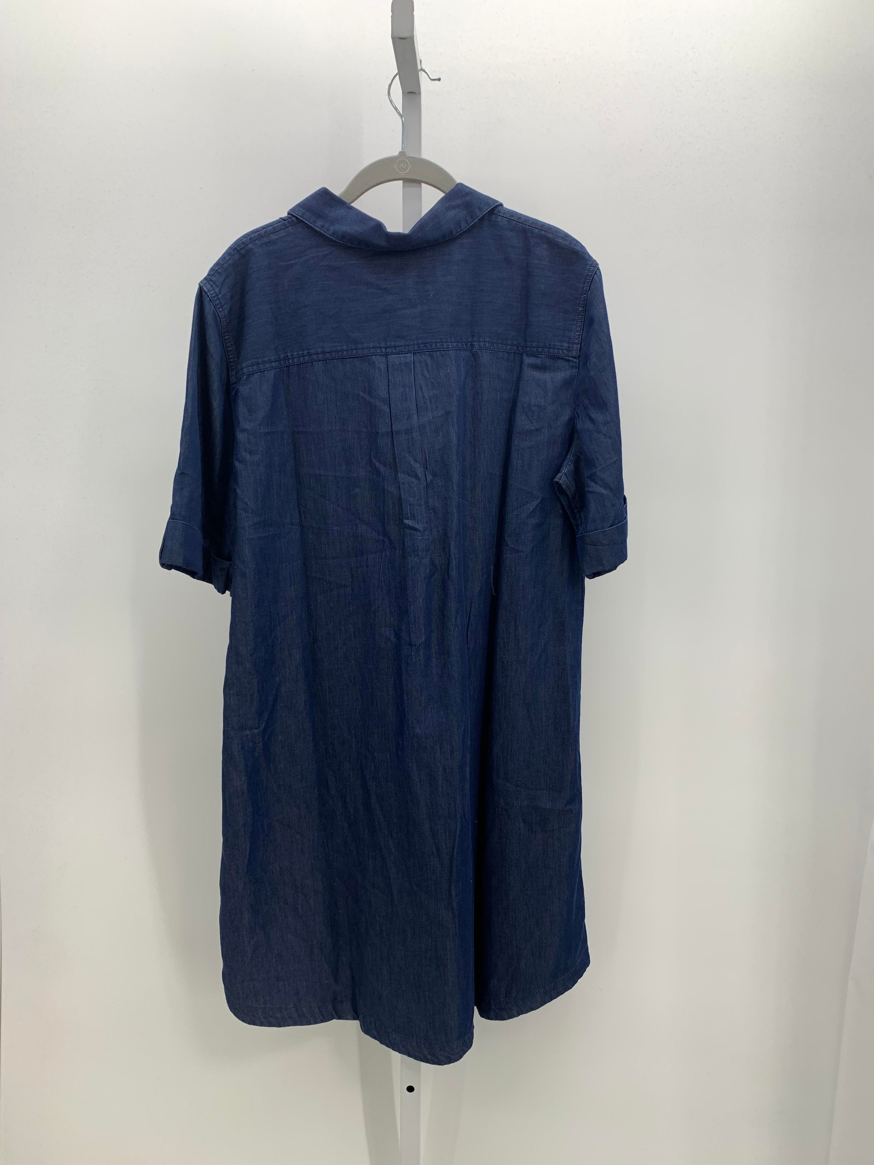 Karen Scott Size Large Misses Short Sleeve Dress