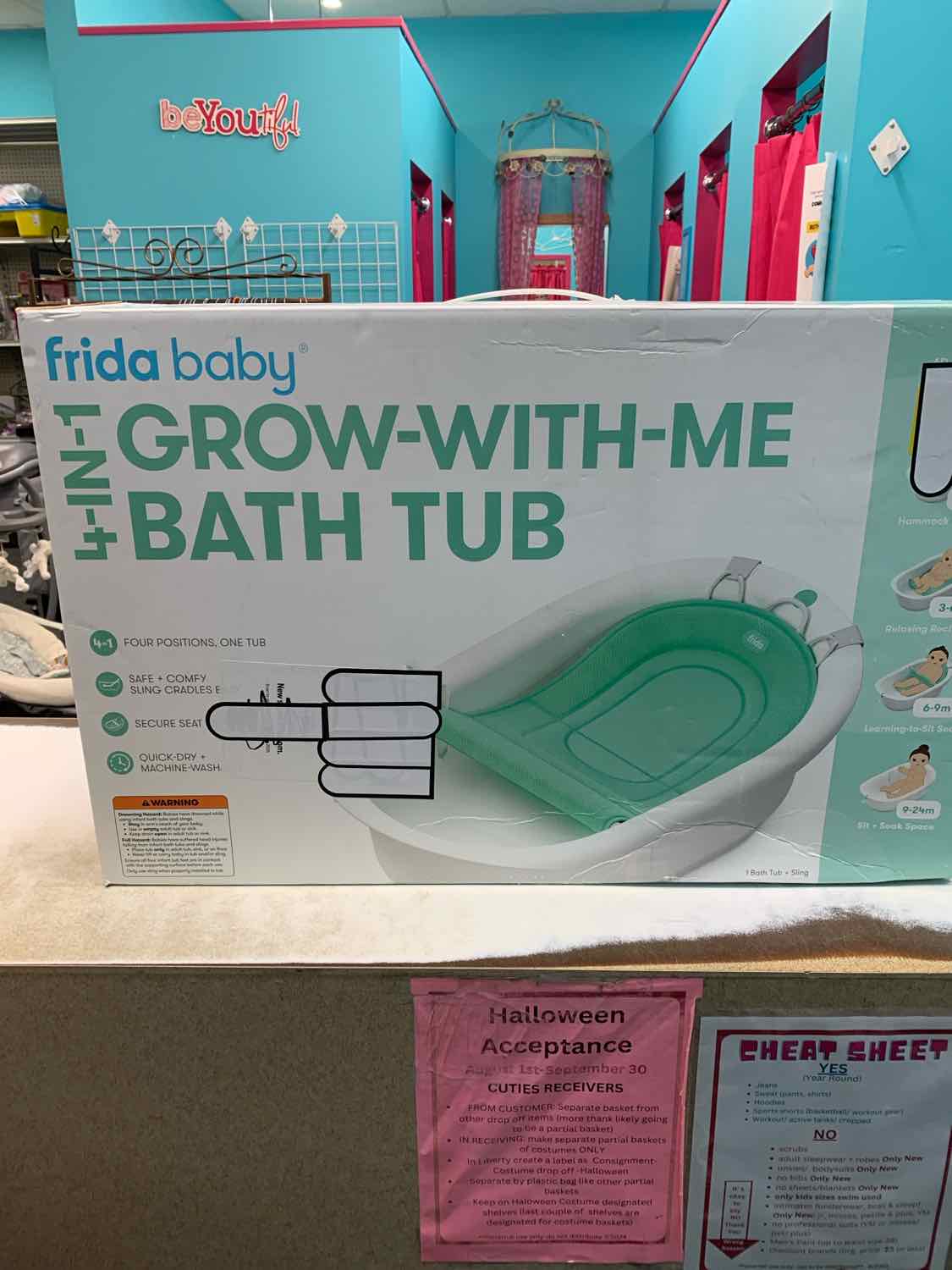 Frida Baby 4-in-1 Grow-With-Me Bath Tub