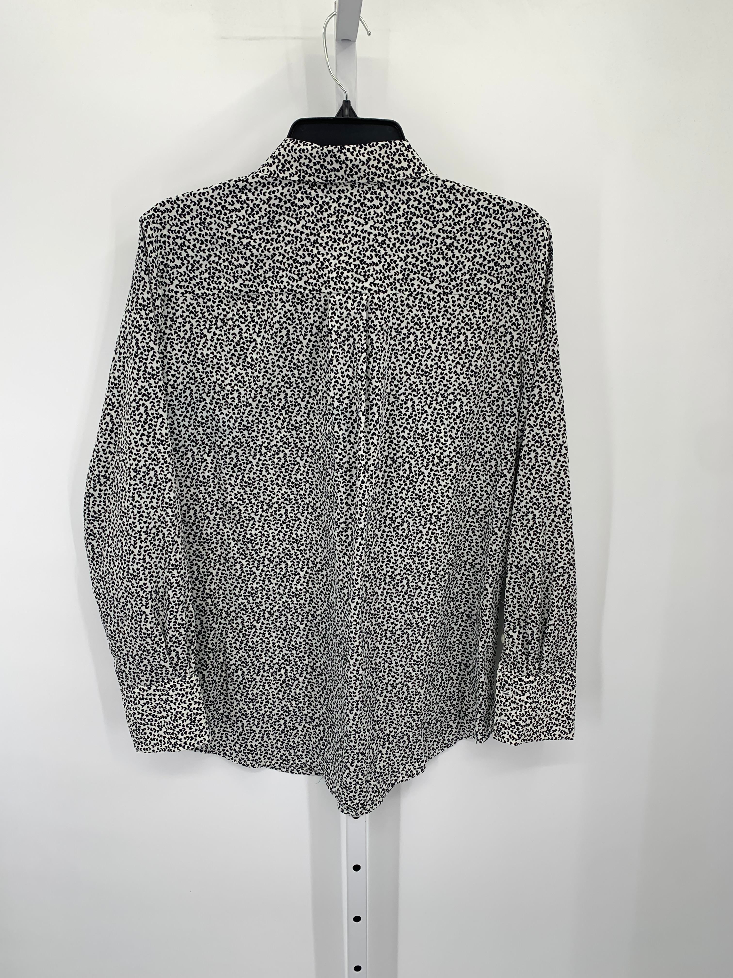 Nine West Size Medium Misses Long Sleeve Shirt