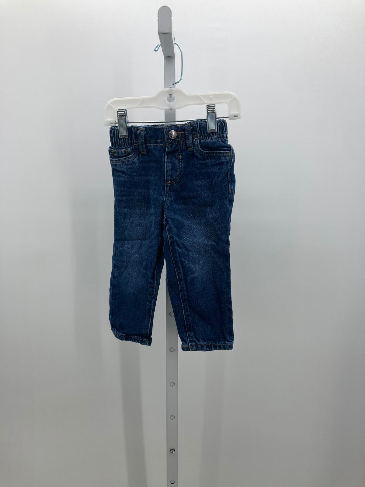 ELASTIC WAIST JEANS