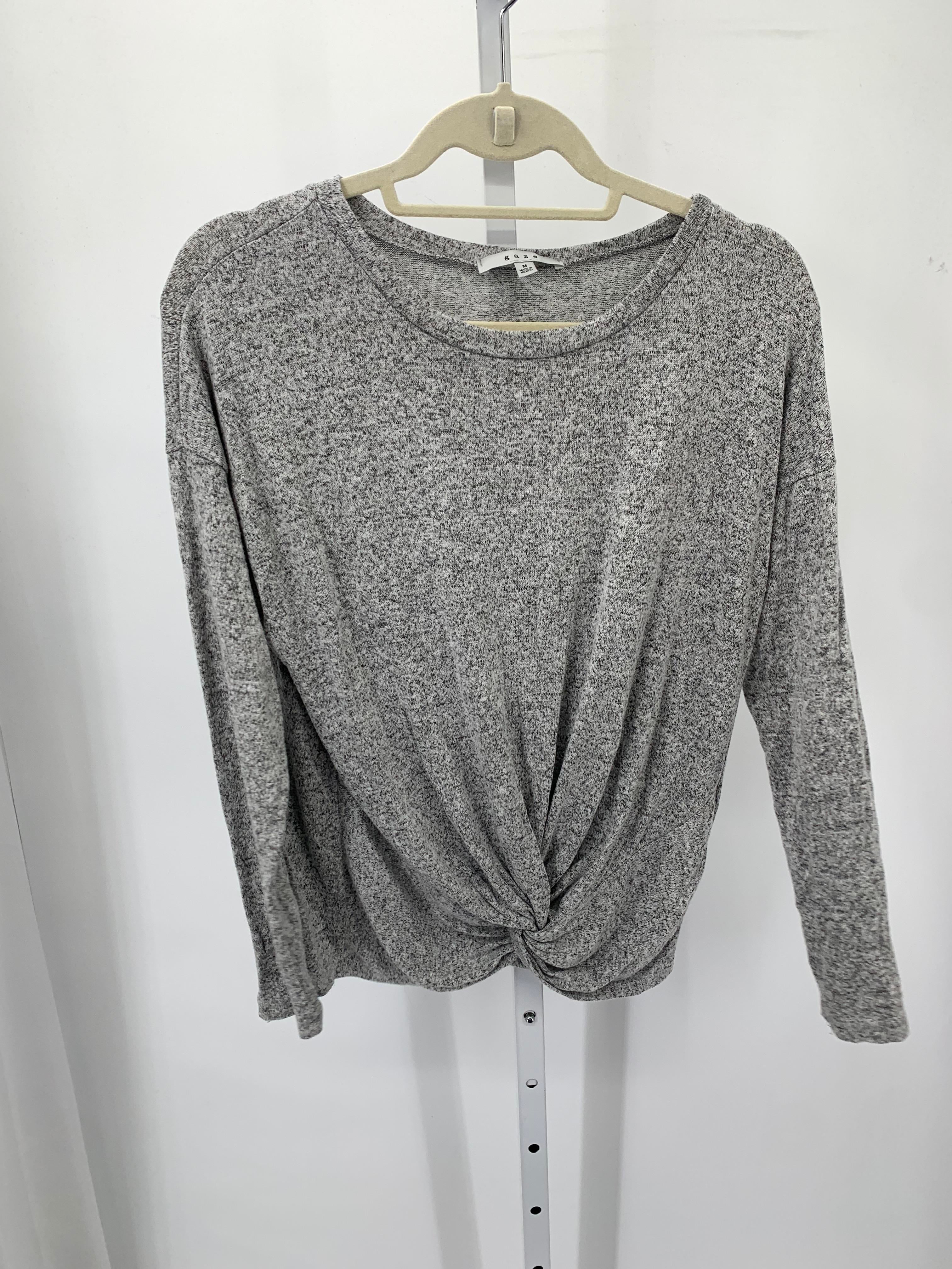 Gaze Size Medium Juniors Long Sleeve Shirt