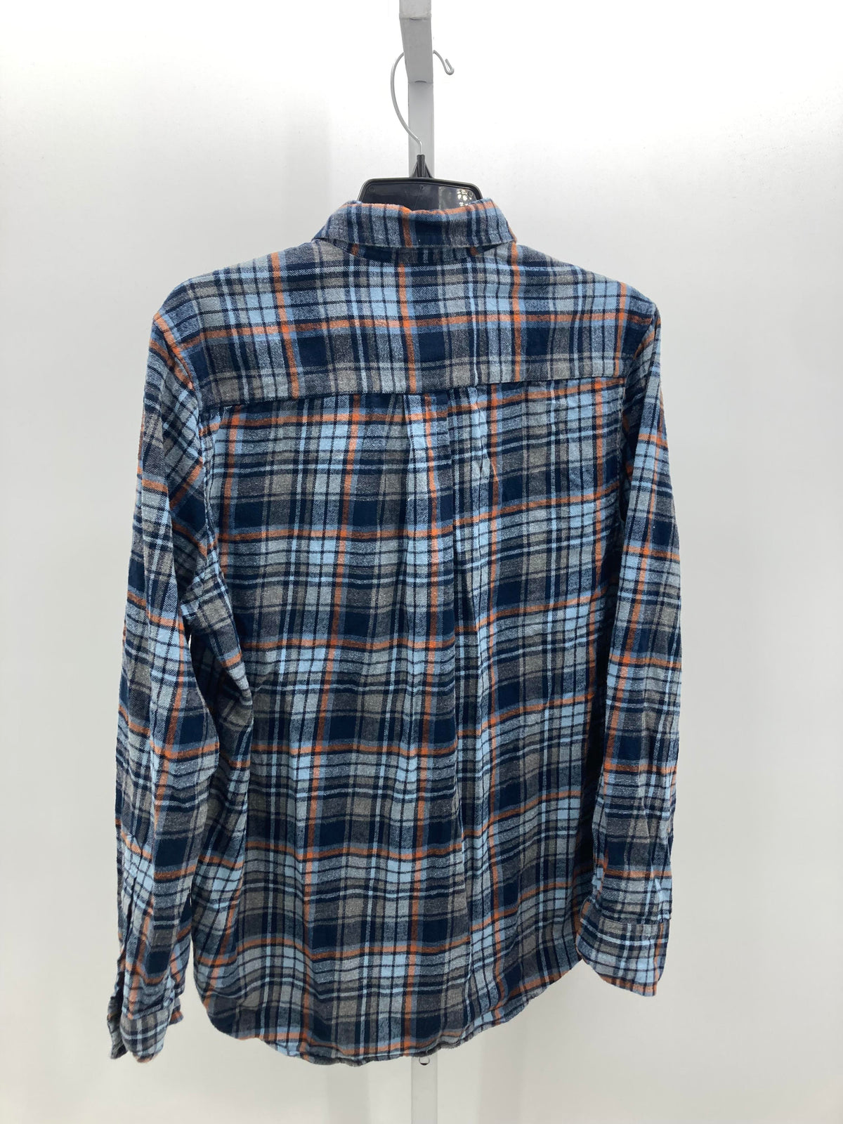 PLAID BTN DOWN