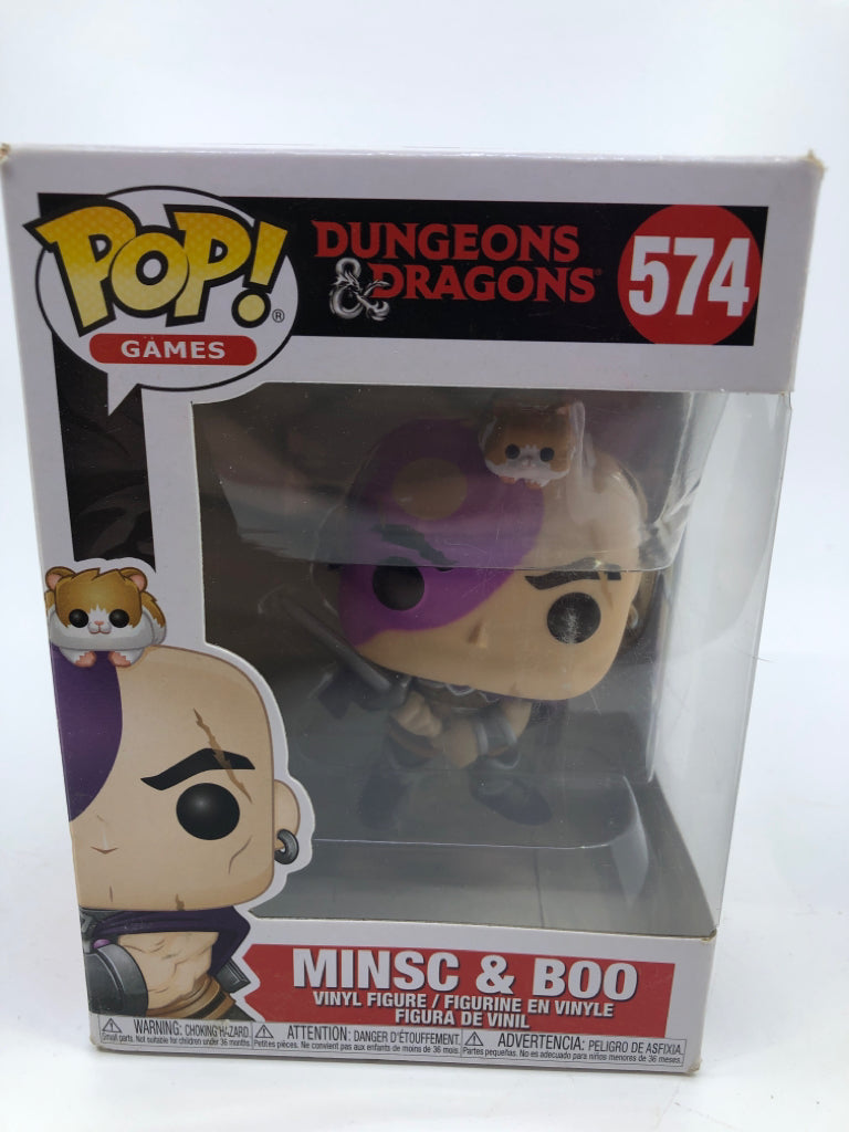 FUNKO POP MINSC AND BOO- DUNGEONS AND DRAGONS 574