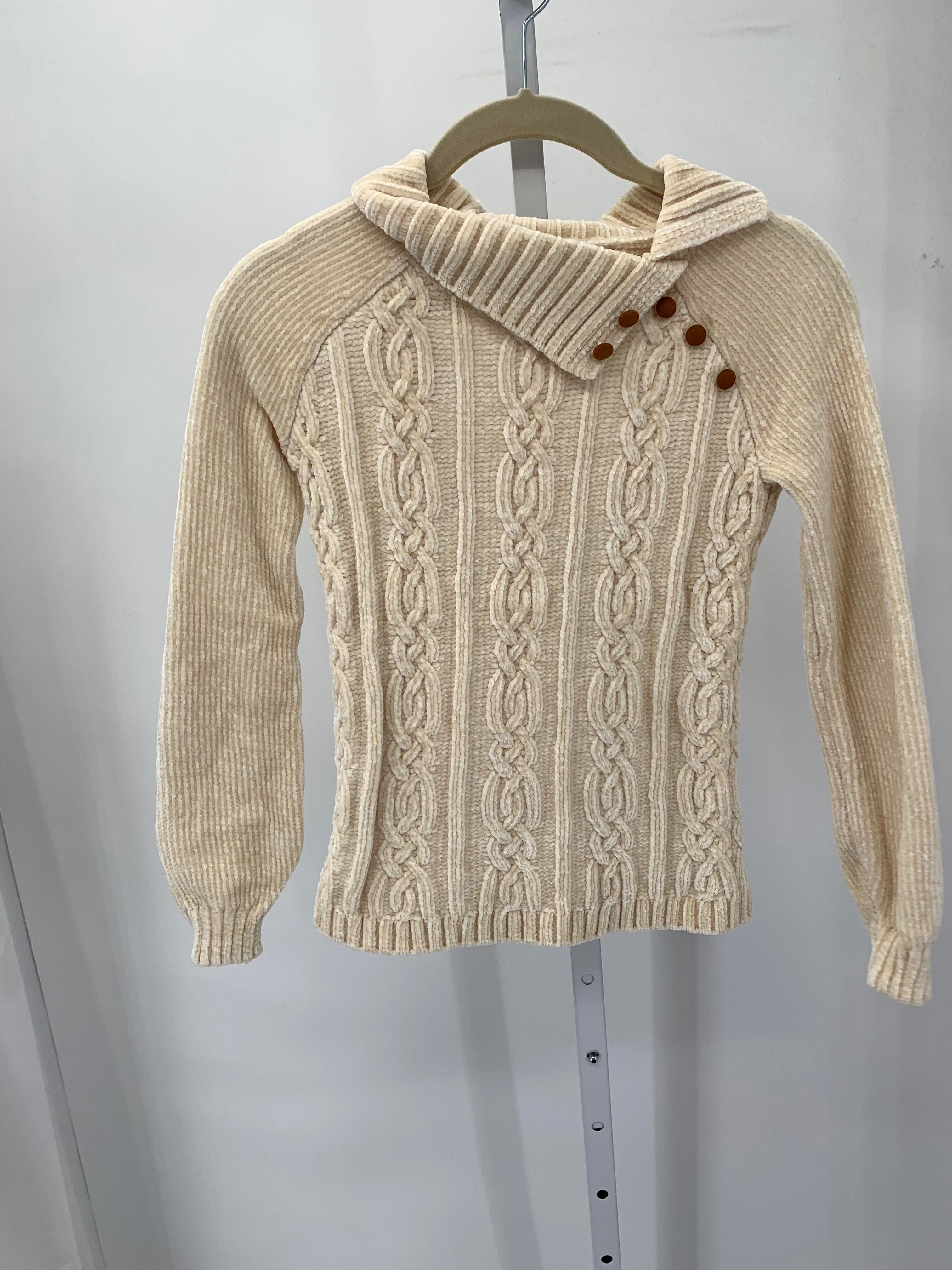 Size 7-8 Girls Long Sleeve Sweater