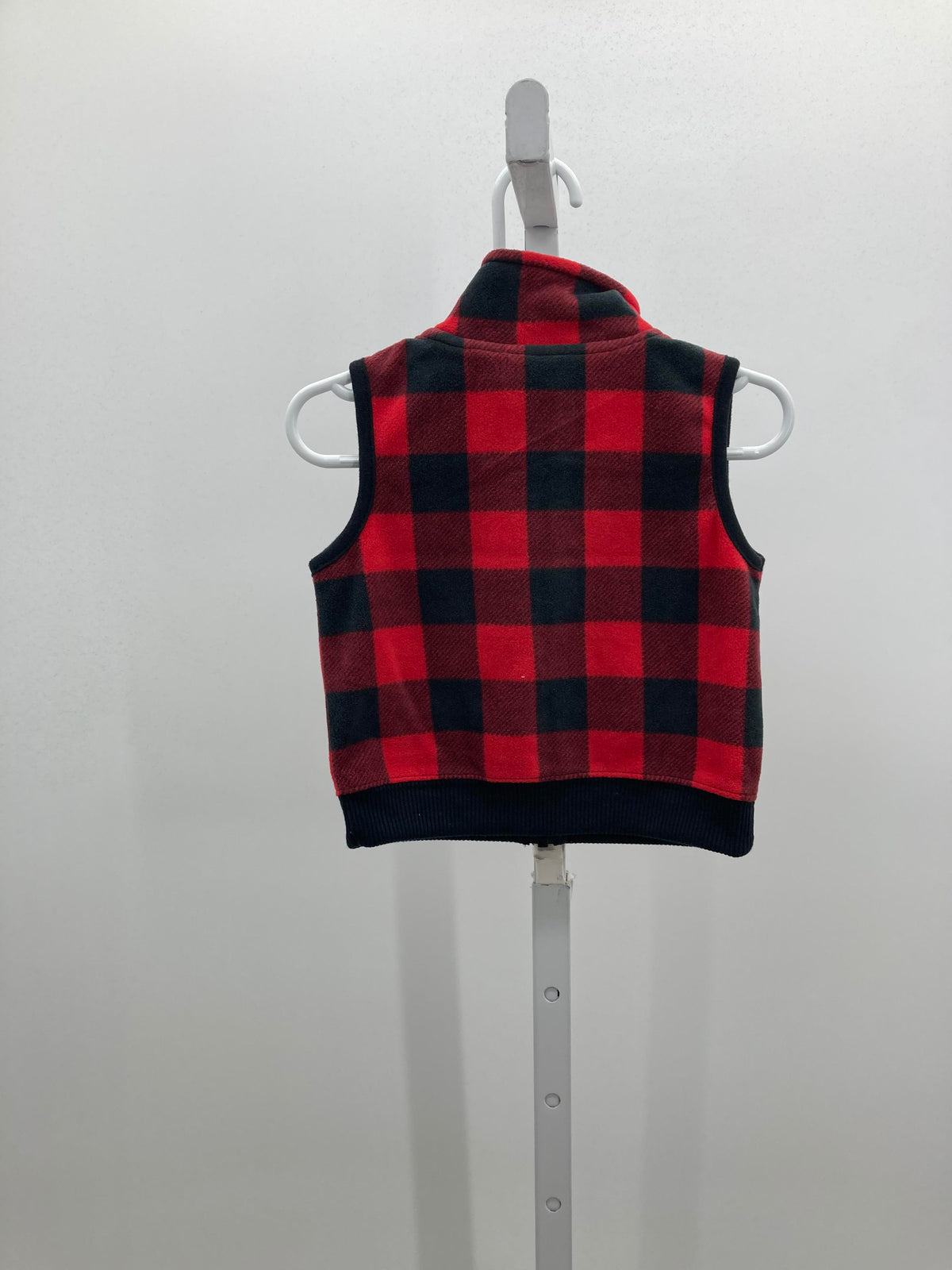 BLACK PLAID FLEECE