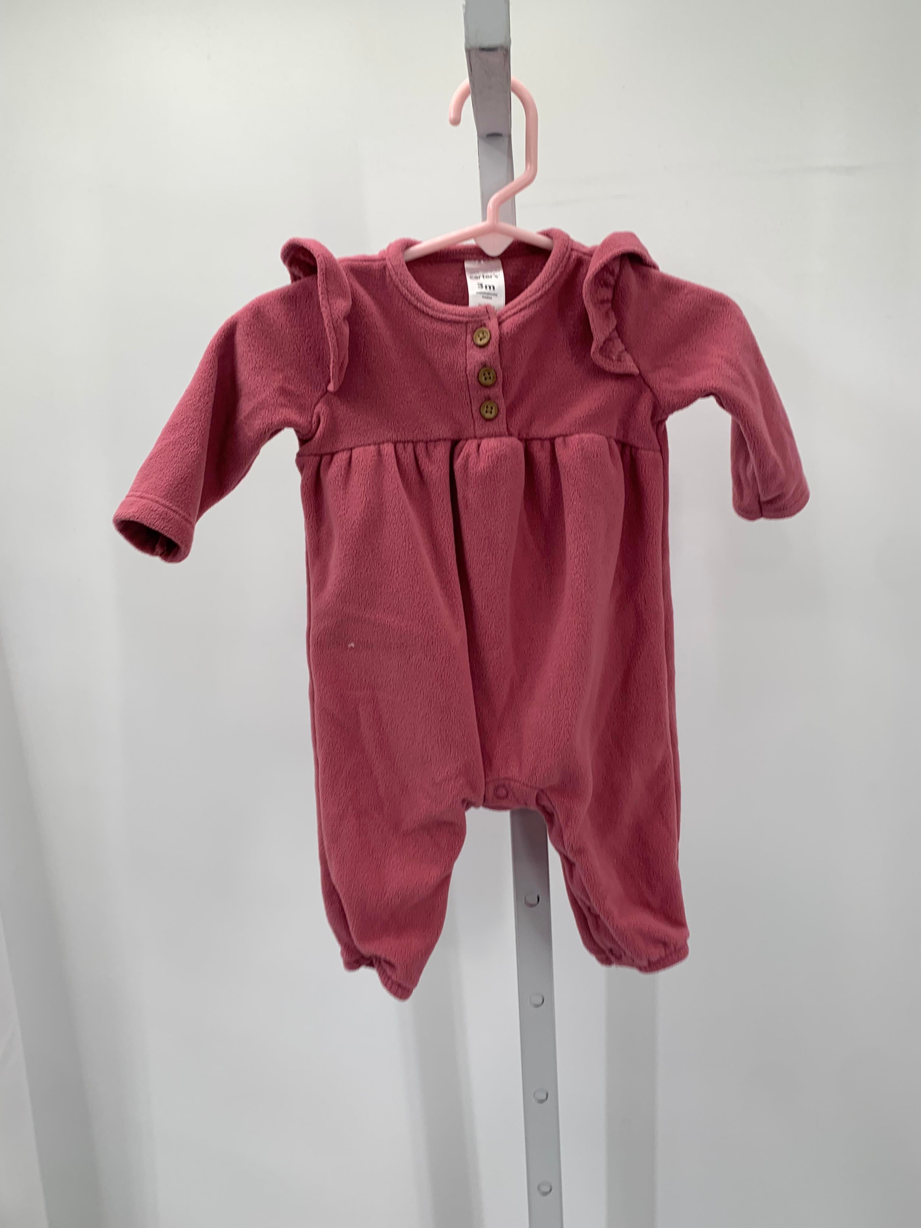 Carters Size 3 Months Girls Short Slv. Romper