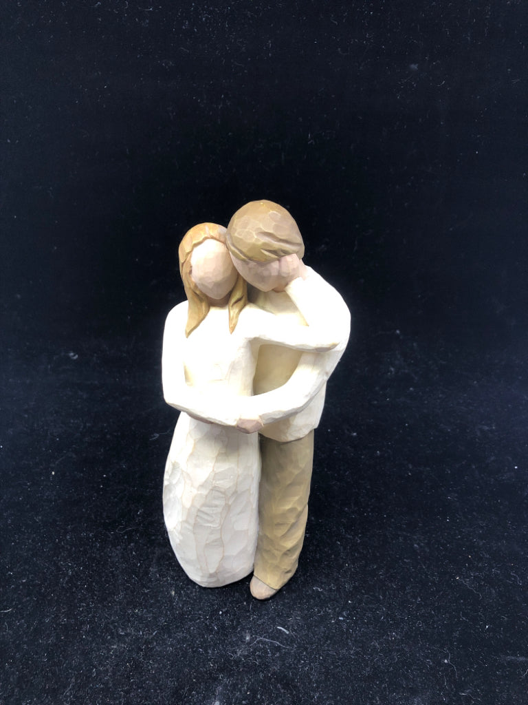 WILLOW TREE TOGETHER MAN AND WOMAN FIGURE.