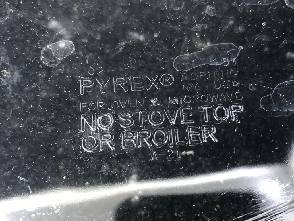 PYREX BAKING DISH.