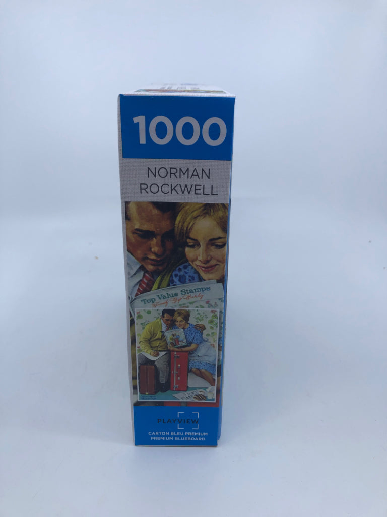 NIB NORMAN ROCKWELL PUZZLE.